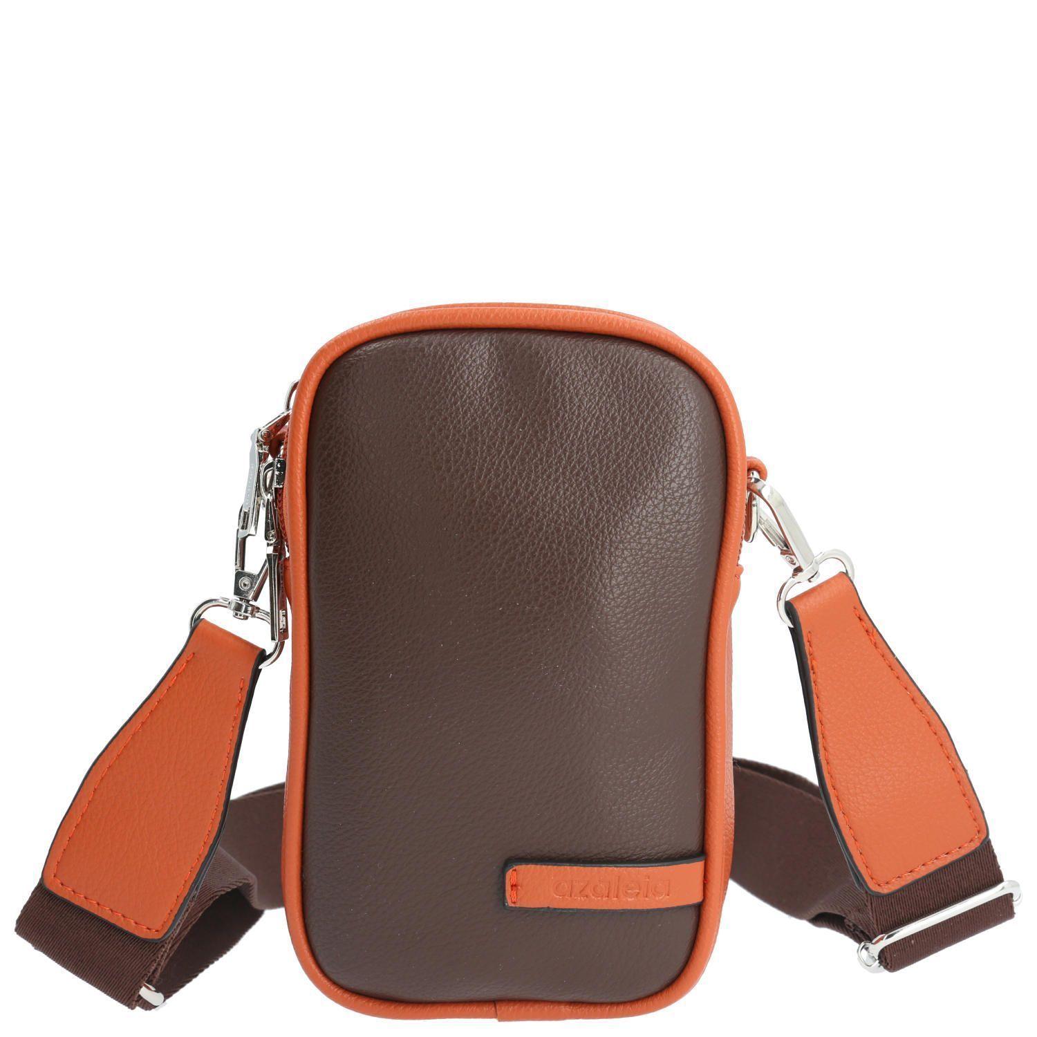 Cartera bandolera Lennox Cross Chocolate Mujer-0