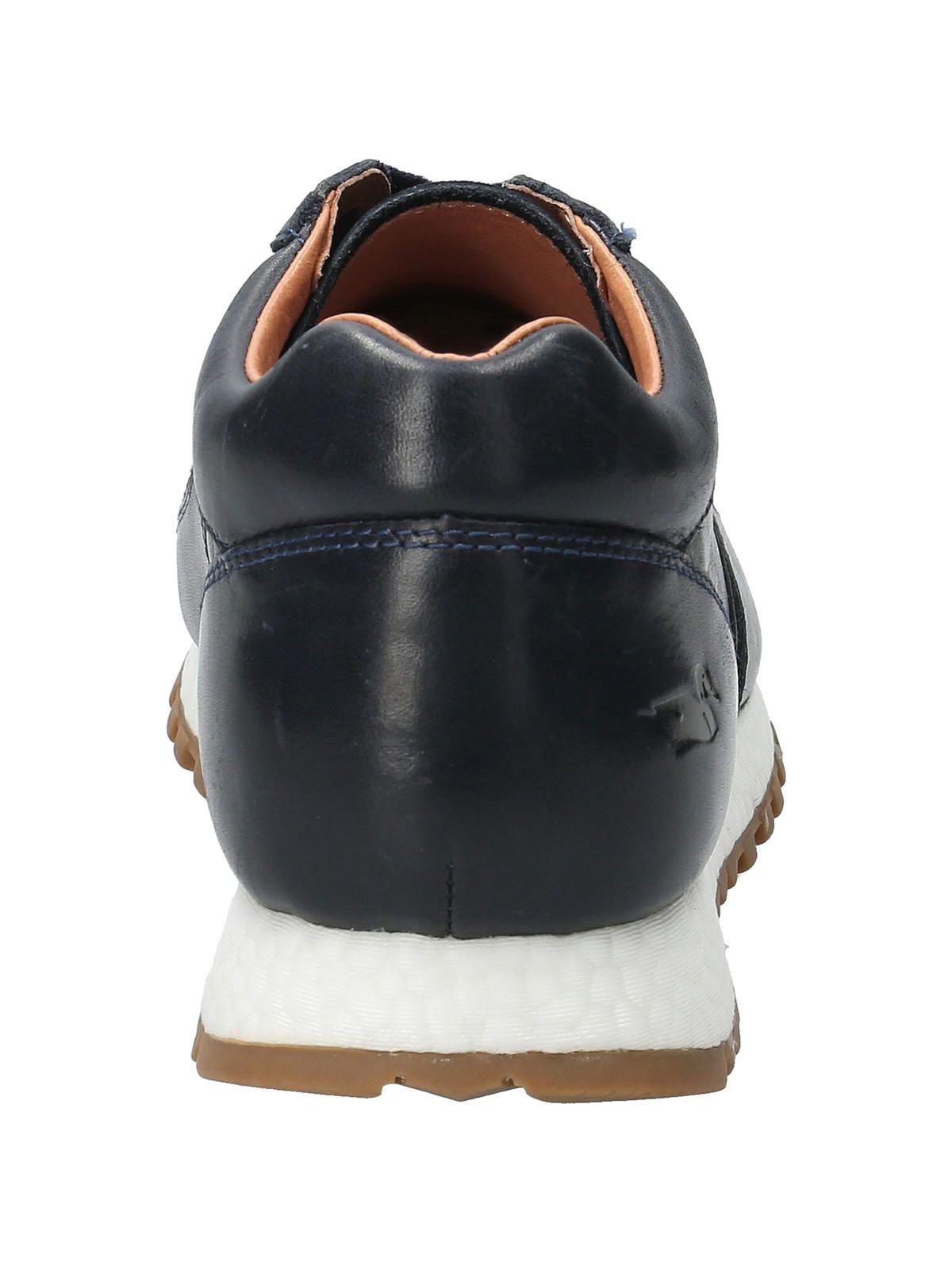 Zapatilla Cuero Hombre Graig Azul-6