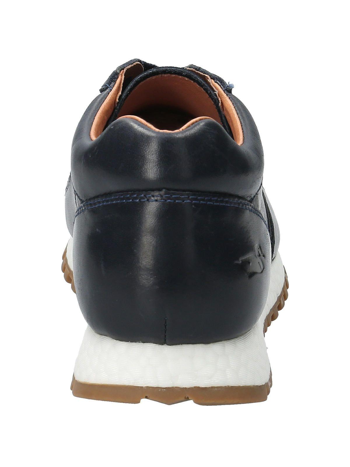 Zapatilla Cuero Hombre Graig Azul-6