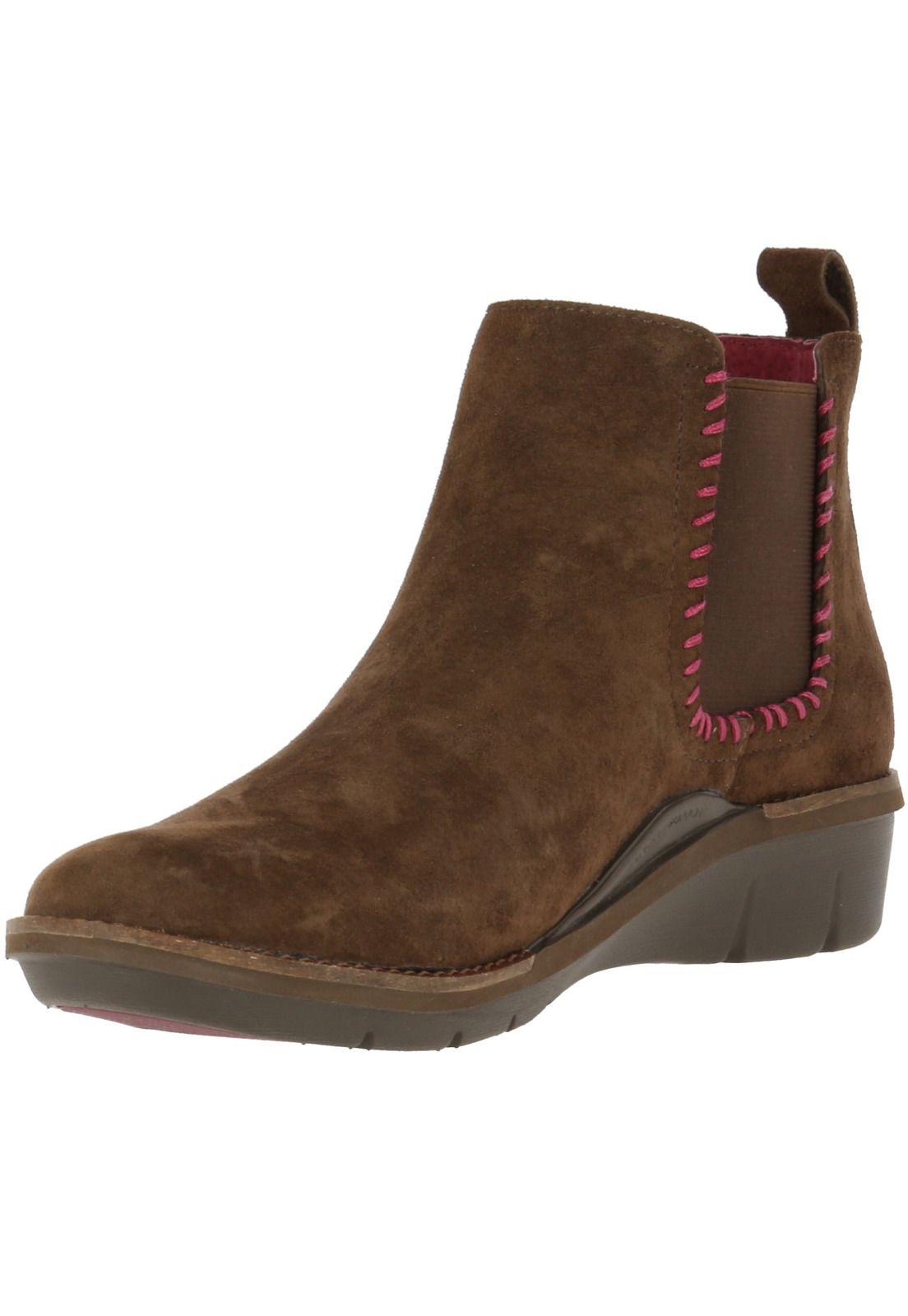 Botin Cuero Mujer Bless Café-1