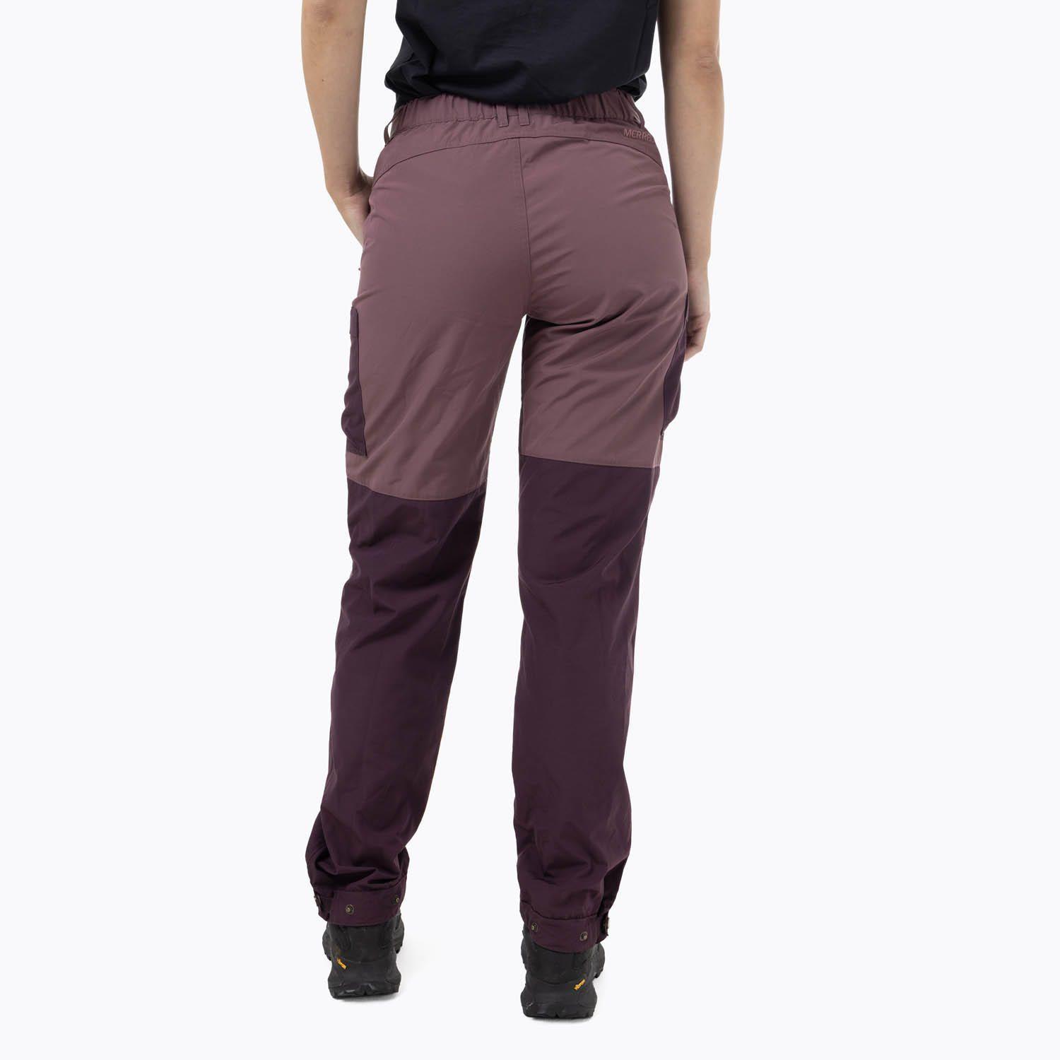 Pantalón Mujer Techn Wth PreShaped Knees Morado-3