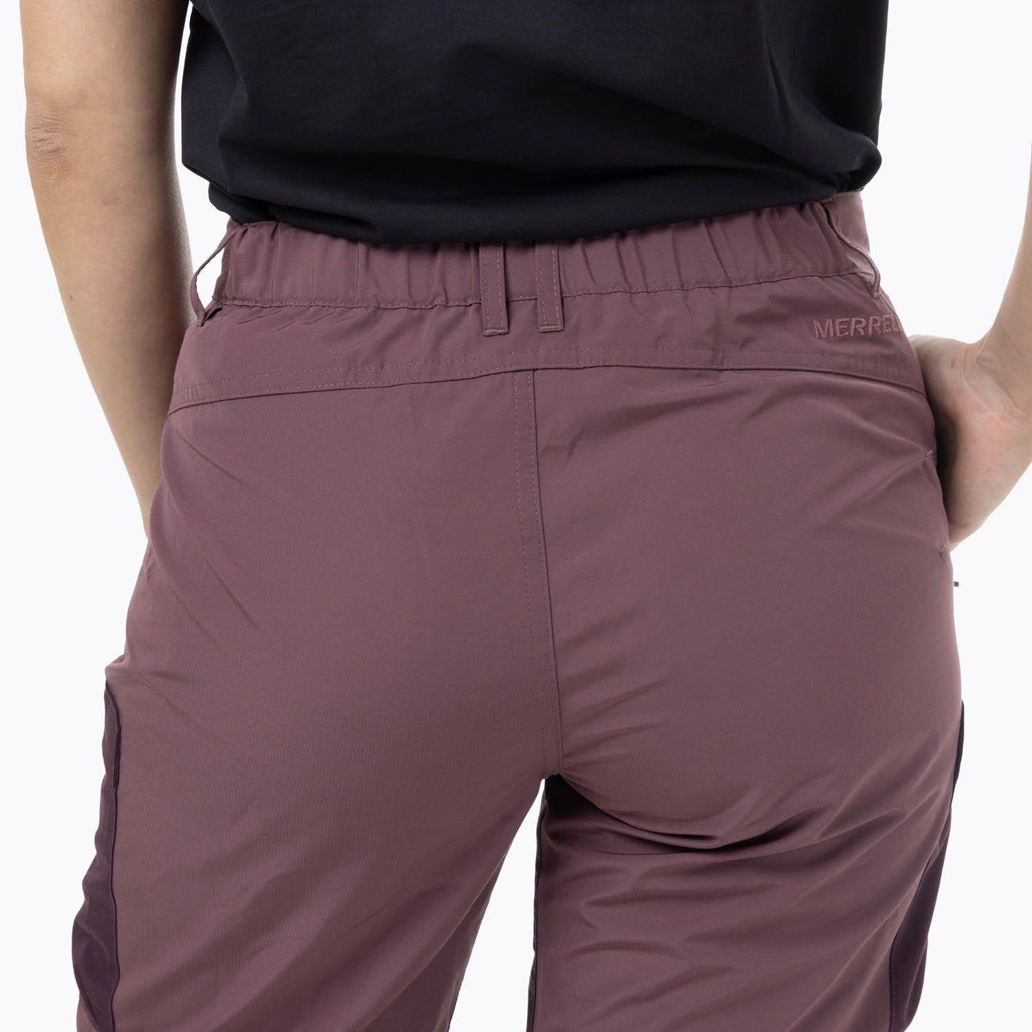 Pantalón Mujer Techn Wth PreShaped Knees Morado-4