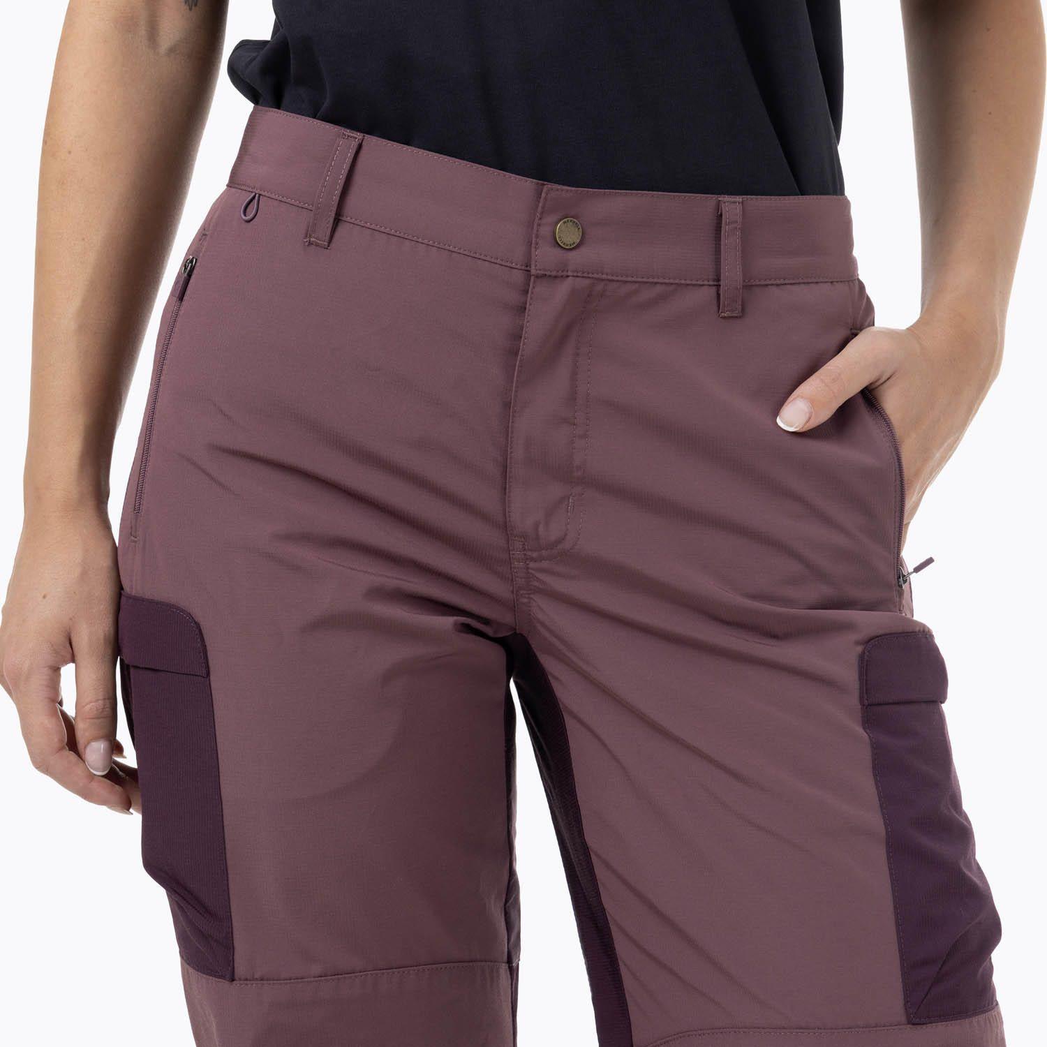 Pantalón Mujer Techn Wth PreShaped Knees Morado-5