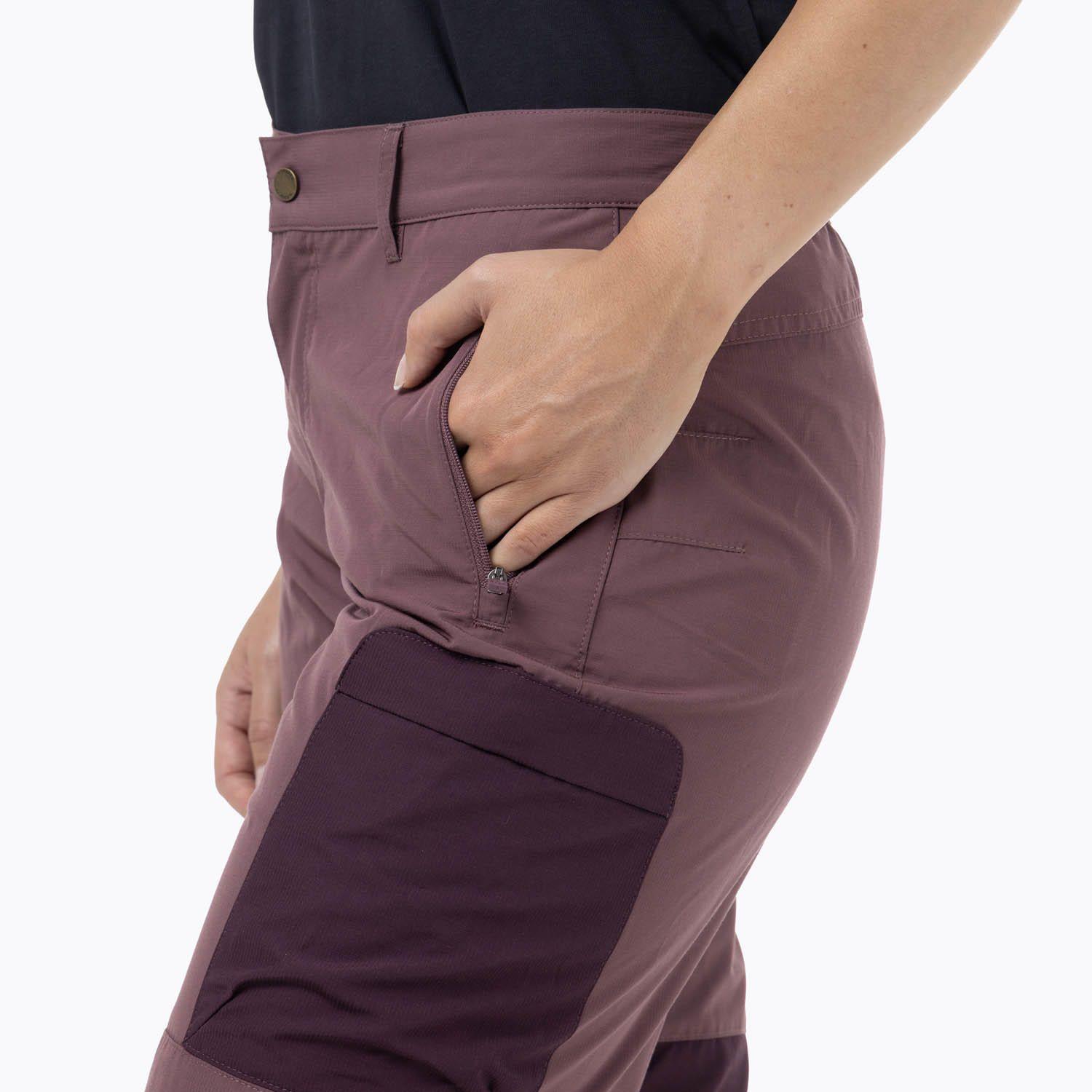 Pantalón Mujer Techn Wth PreShaped Knees Morado-6