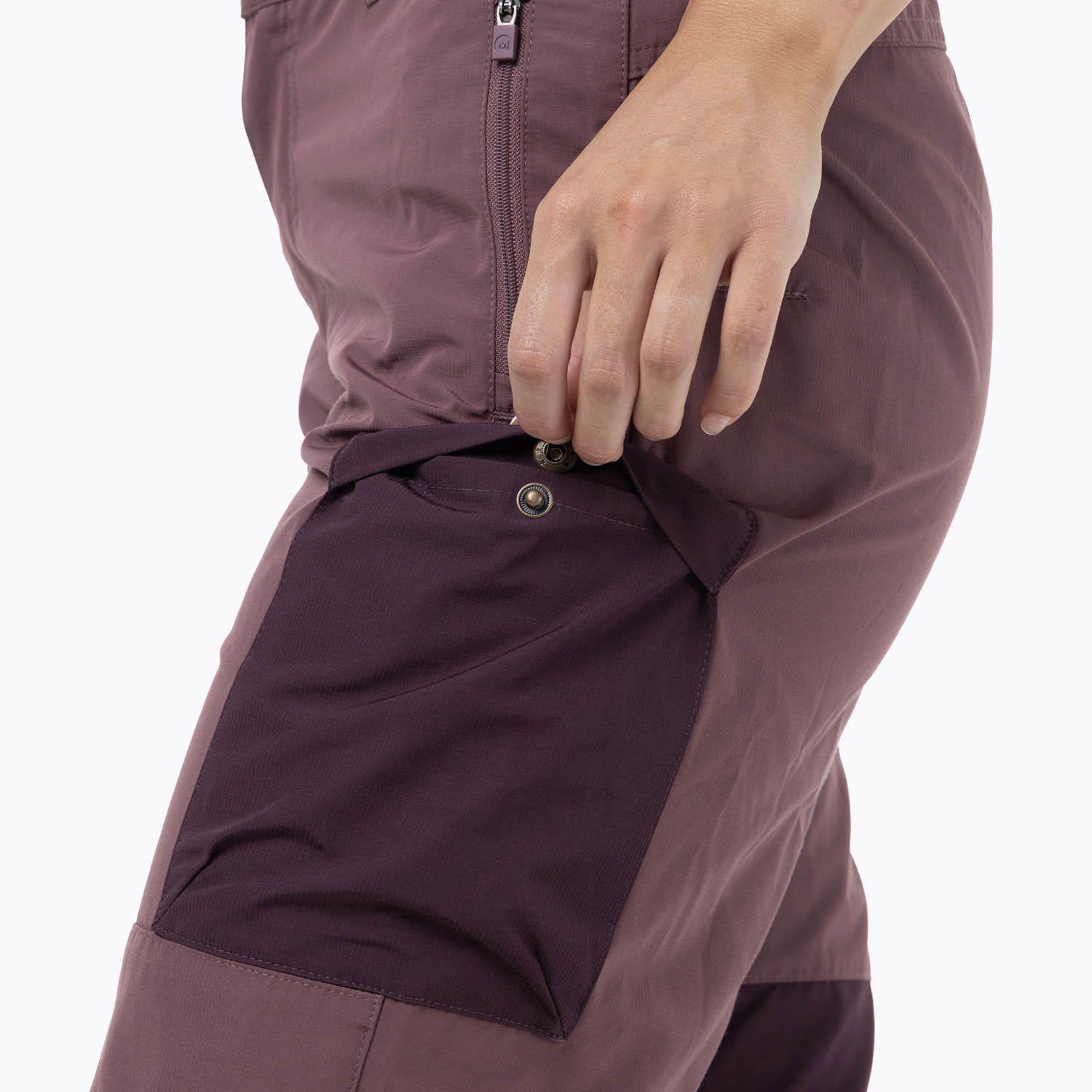Pantalón Mujer Techn Wth PreShaped Knees Morado-7