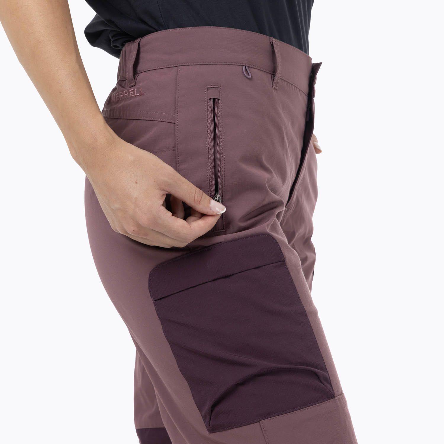 Pantalón Mujer Techn Wth PreShaped Knees Morado-9