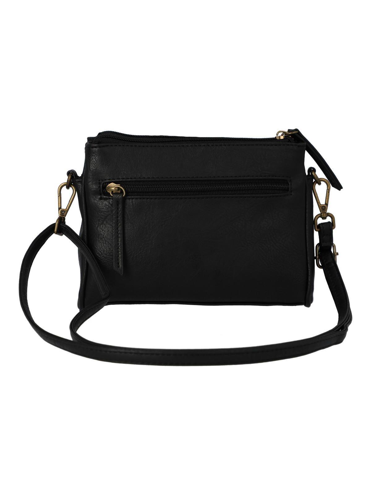 Cartera Mujer Elia Cross Negro-2