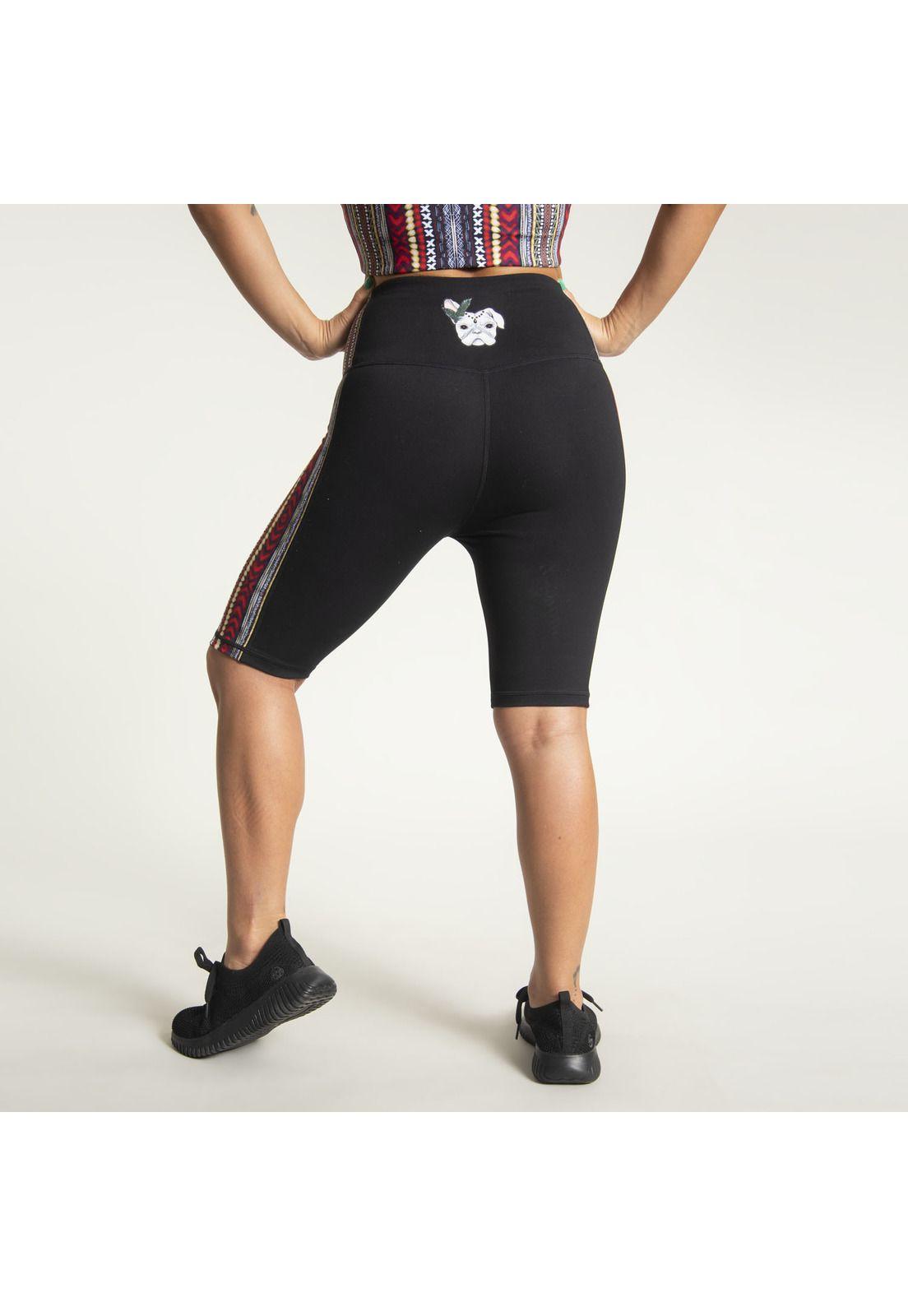 Calza Mujer Hi Biker Paula E Multicolor-2