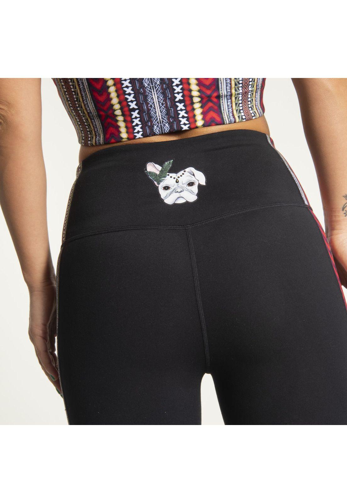 Calza Mujer Hi Biker Paula E Multicolor-3