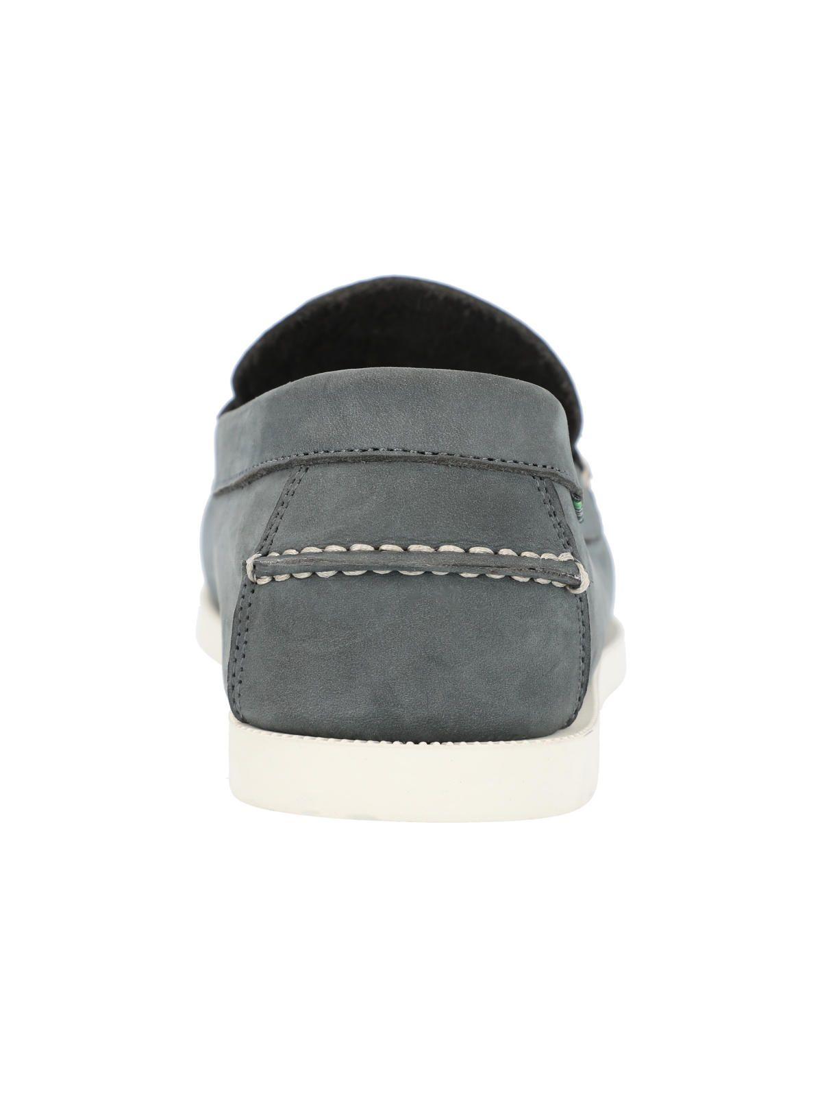 Mocasin Cuero Hombre Boat Mask Gris-6
