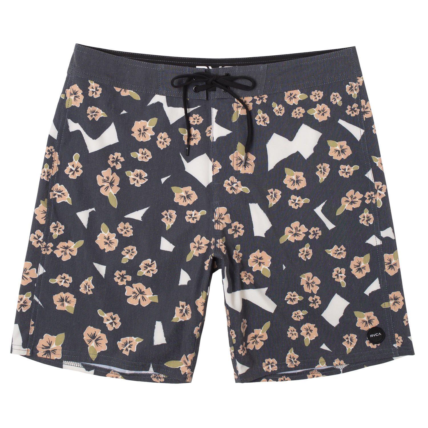 Traje De Baño Hombre Pop Flower Trun Negro-0