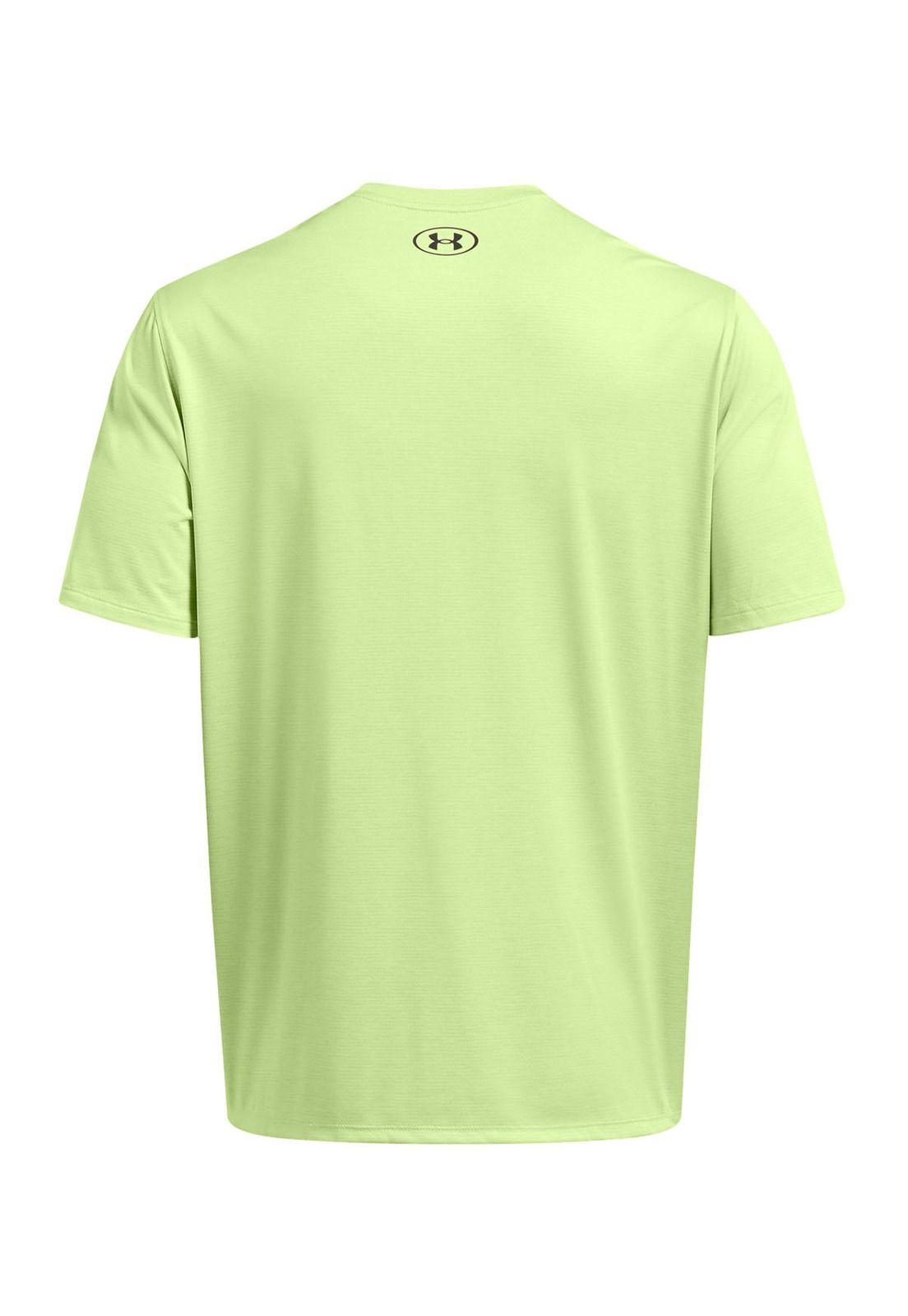 Polera manga corta Tech Vent hmbre Verde-1