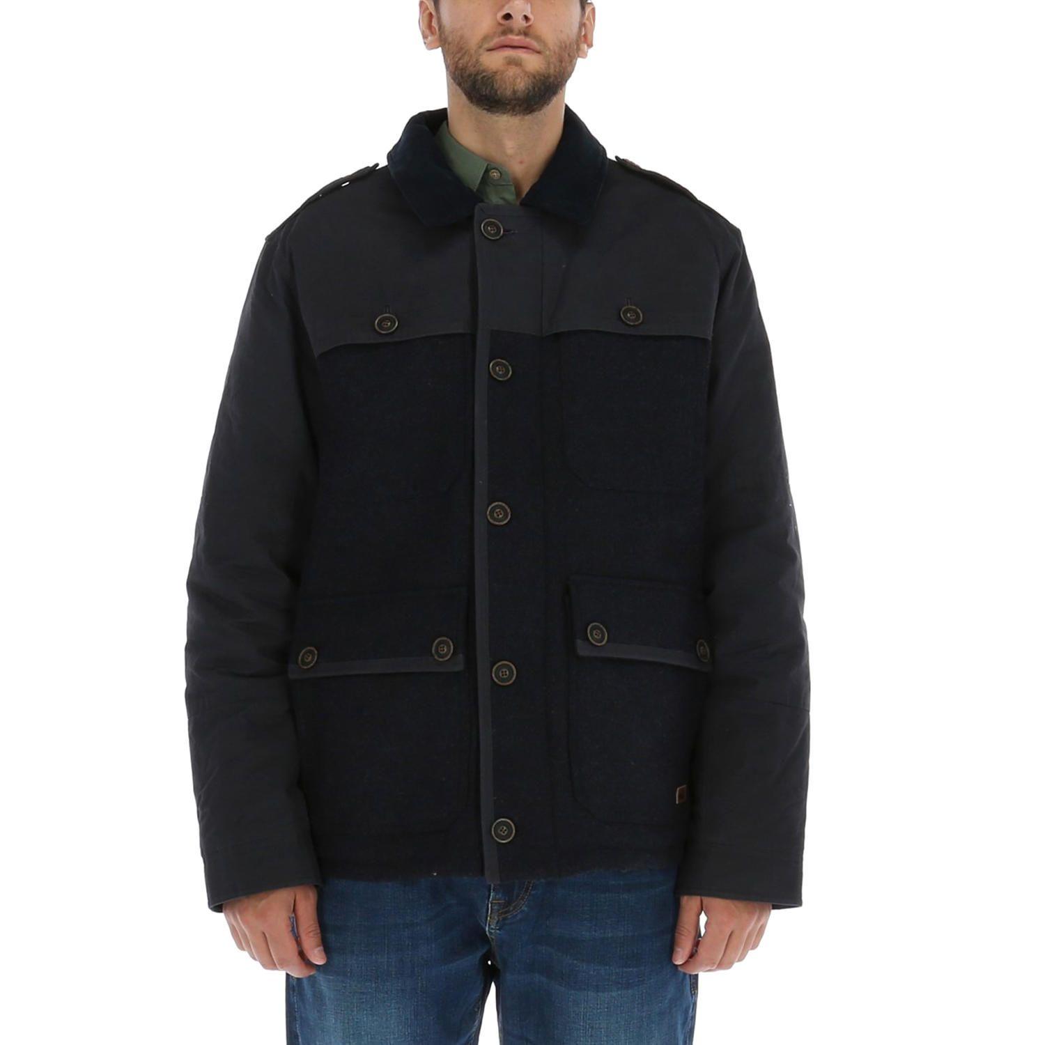 Chaqueta Hombre Lana Feltwax Grafito-0