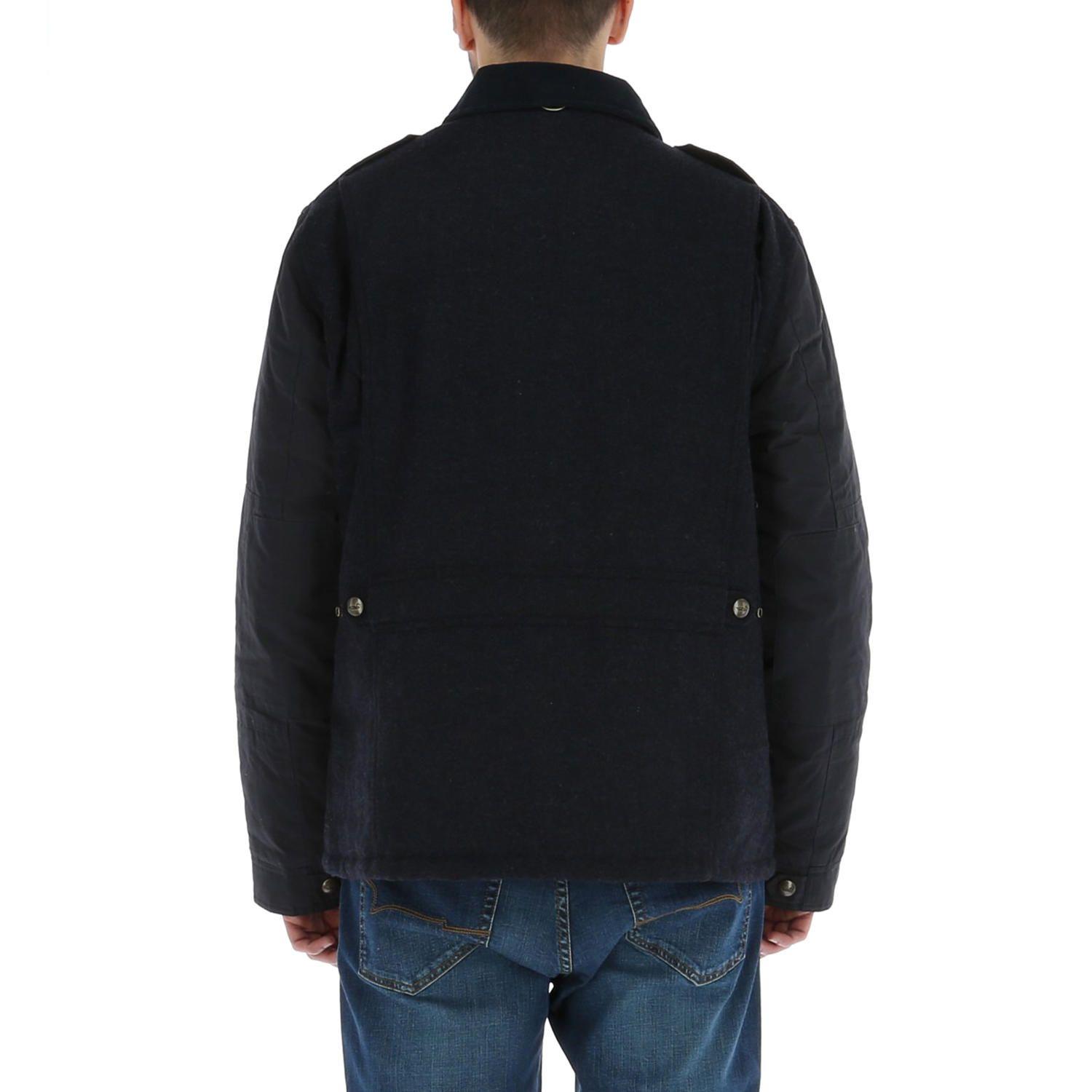 Chaqueta Hombre Lana Feltwax Grafito-2