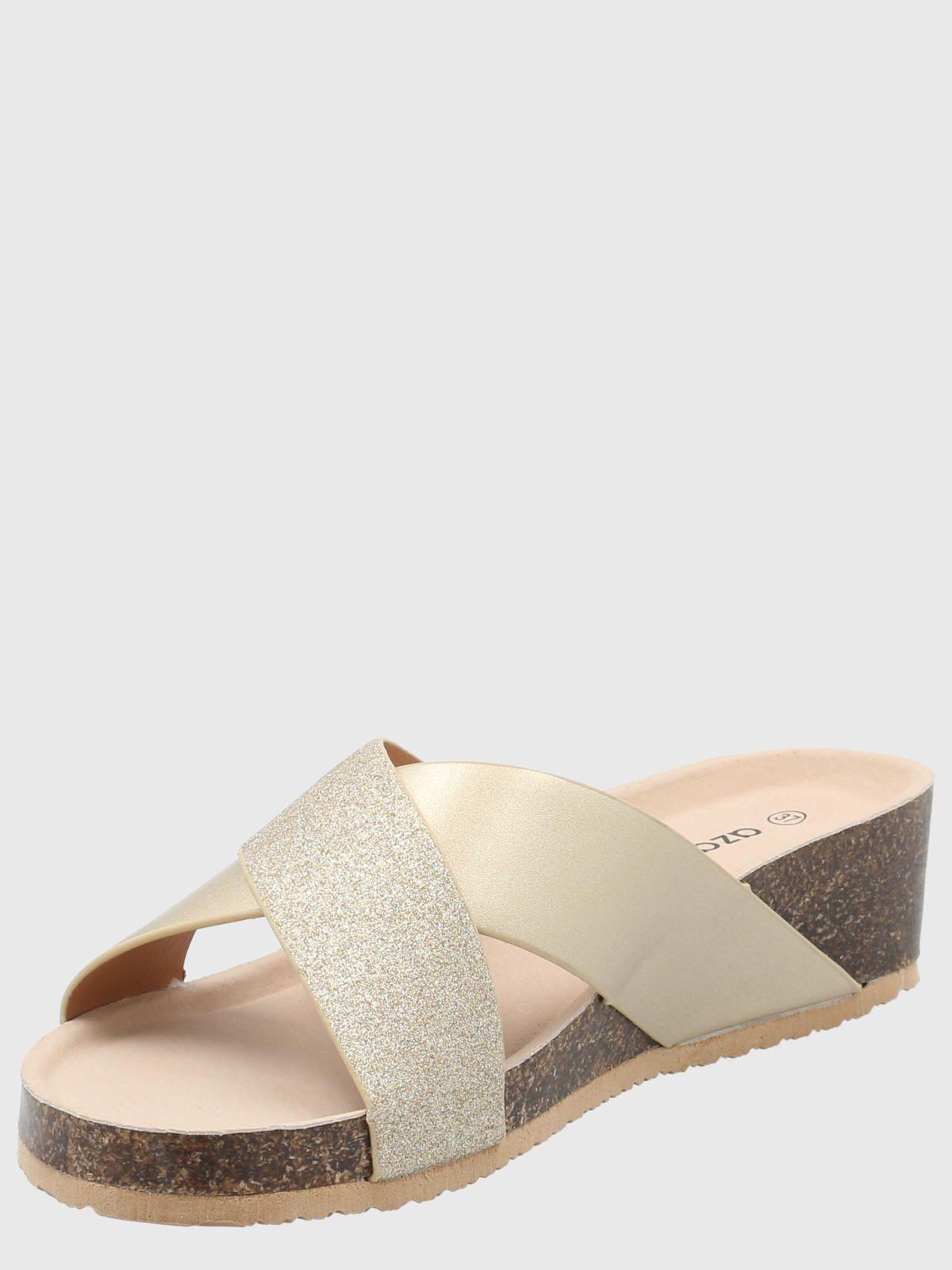 Sandalia Mujer Giacomo Dorado Metalizado -4