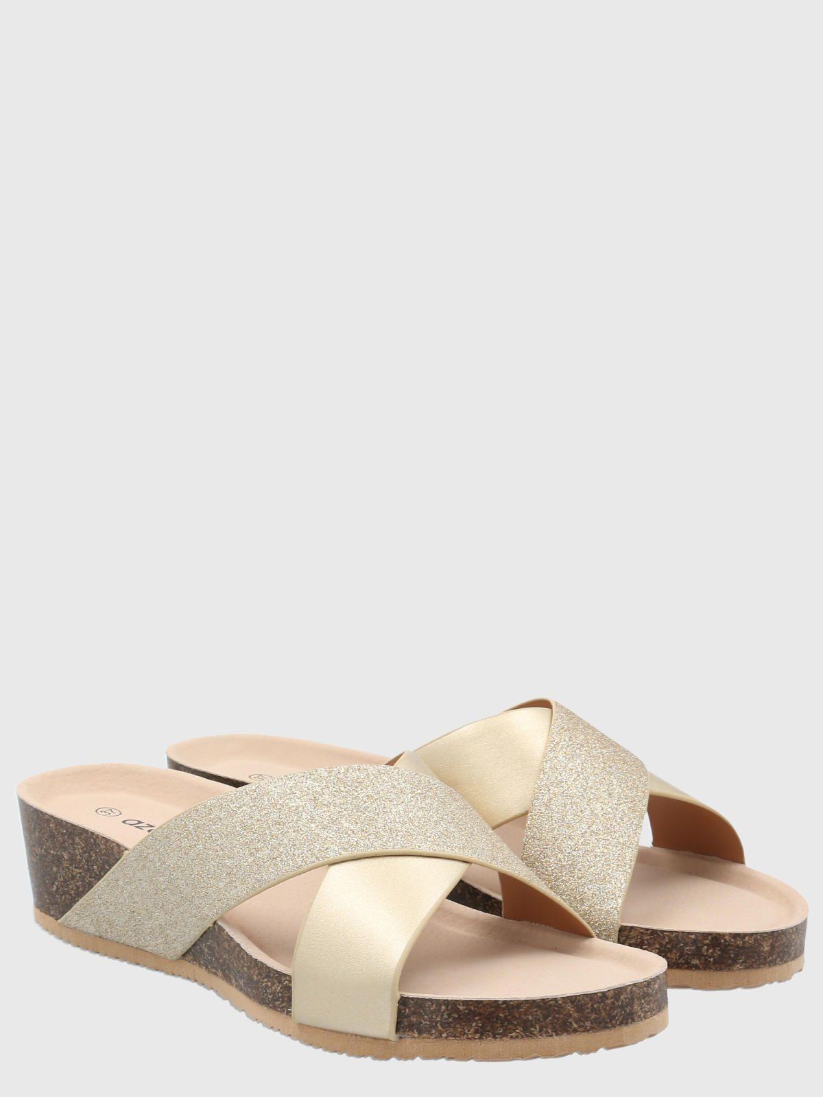 Sandalia Mujer Giacomo Dorado Metalizado -7