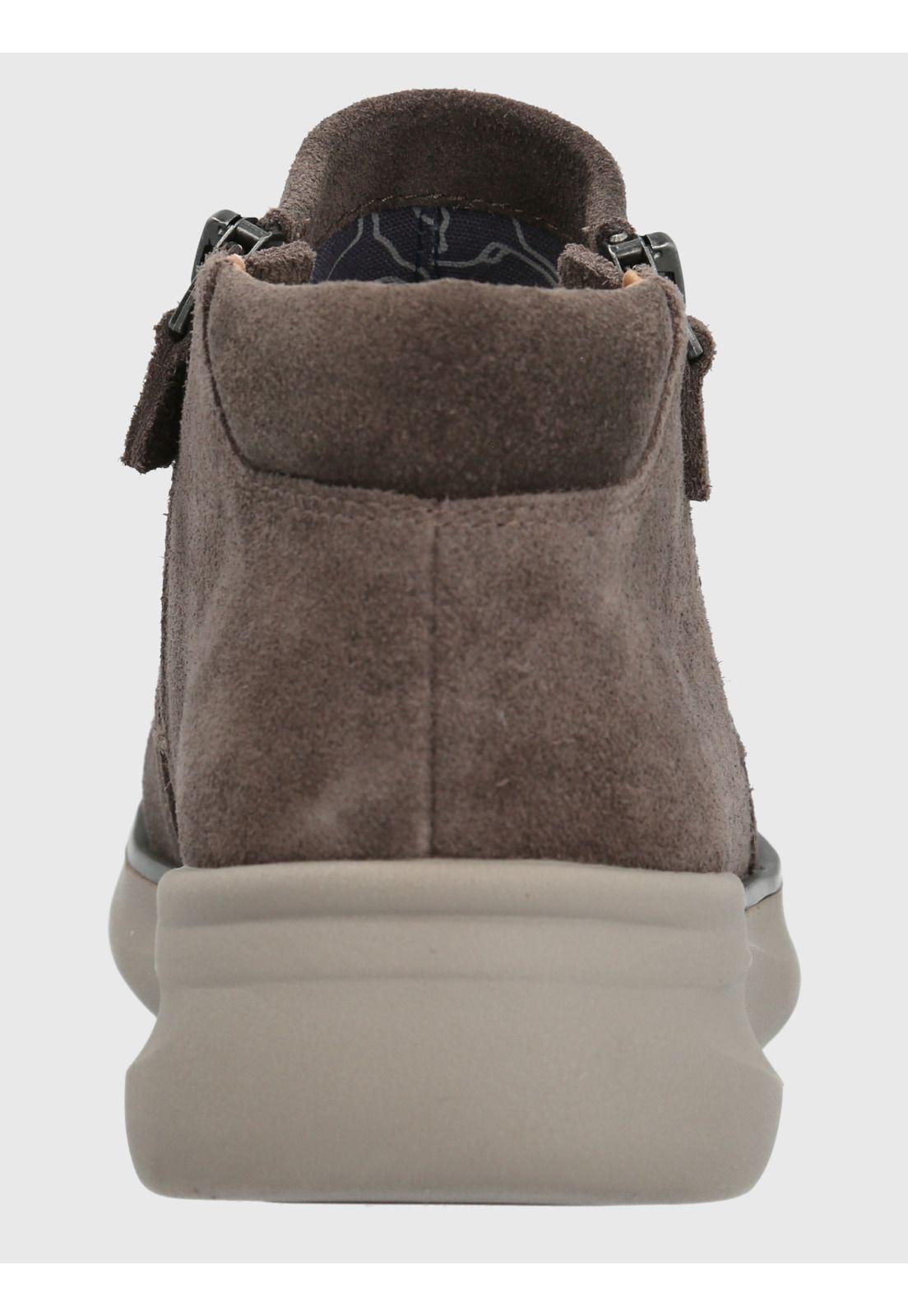 Botín Cuero Mujer Juliet Gris-6