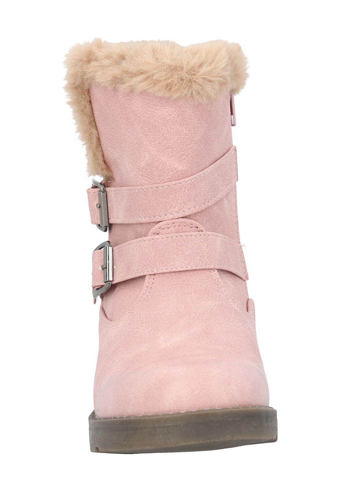 Bota Vilma Niña Rosado-3