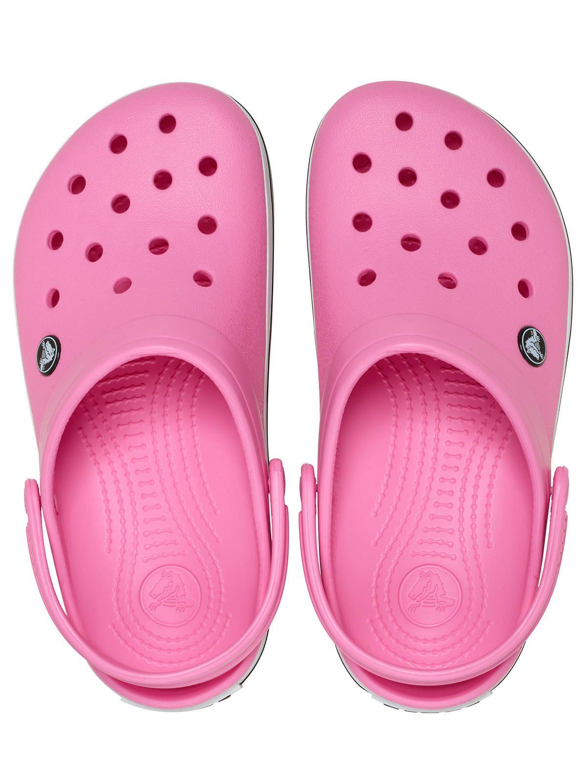 Zueco Unisex Crocband Clog Rosa-3