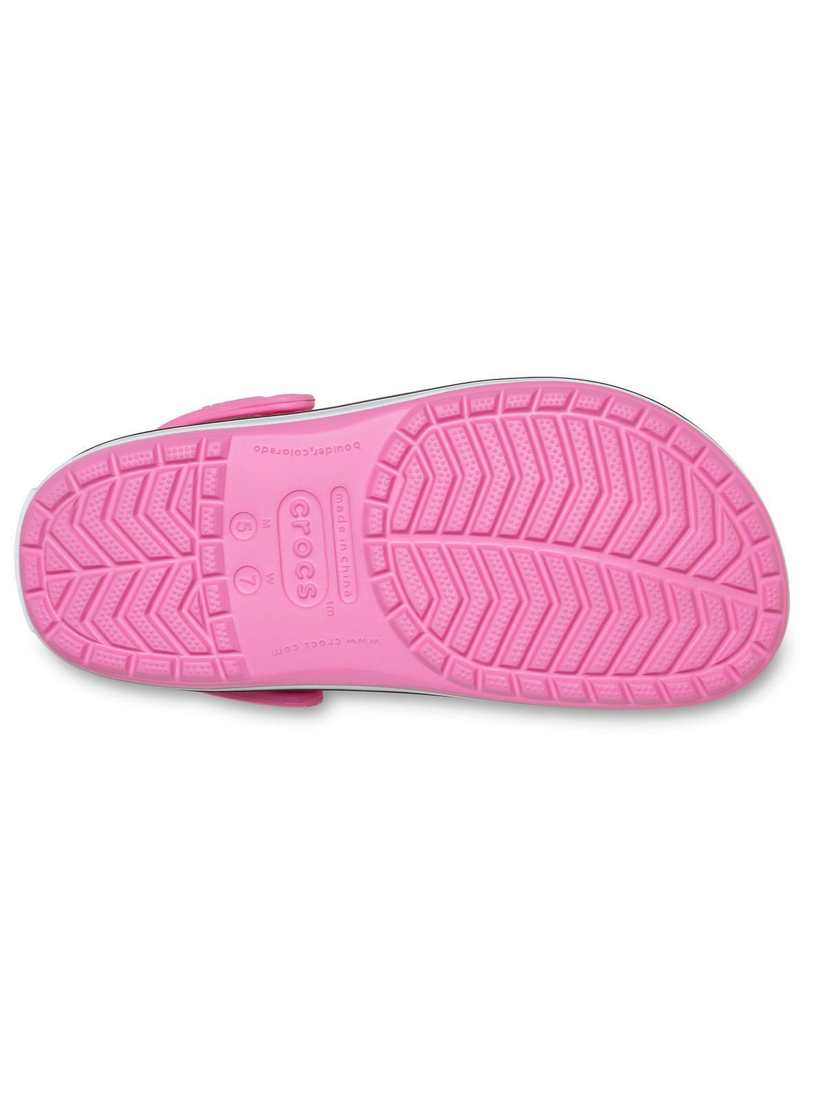 Zueco Unisex Crocband Clog Rosa-4