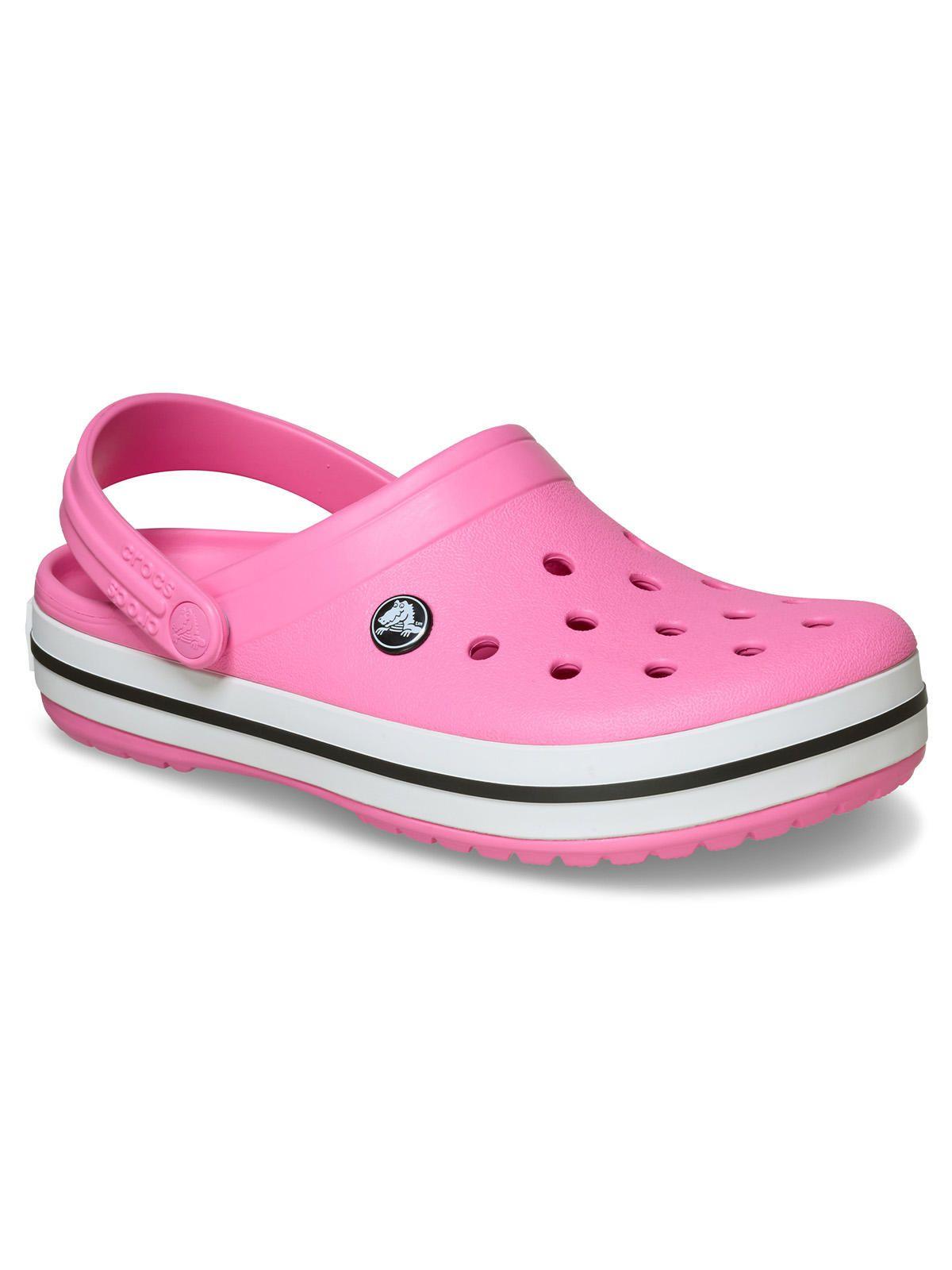 Zueco Unisex Crocband Clog Rosa-5