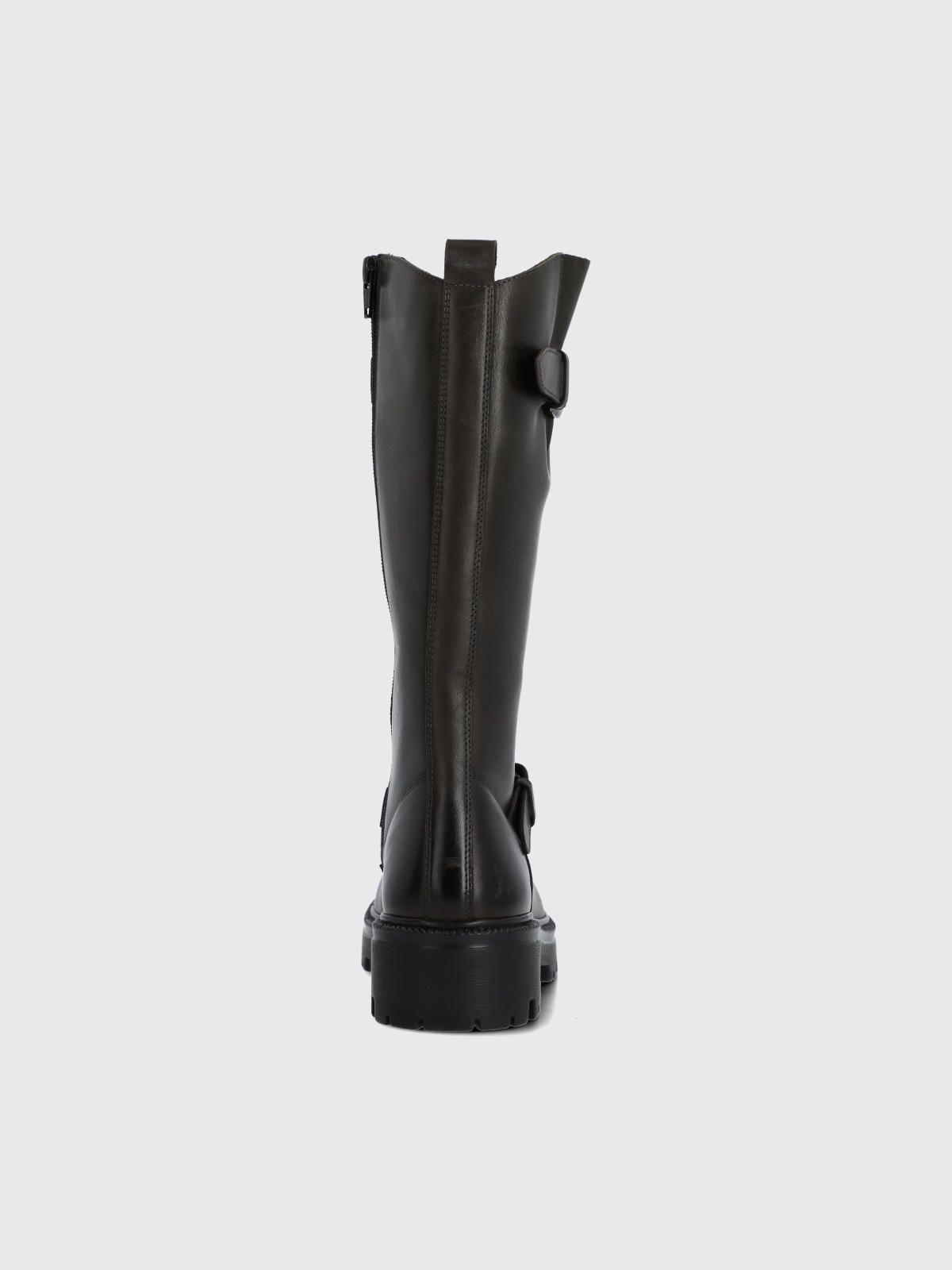Bota Cuero Mujer Birla Verde-6