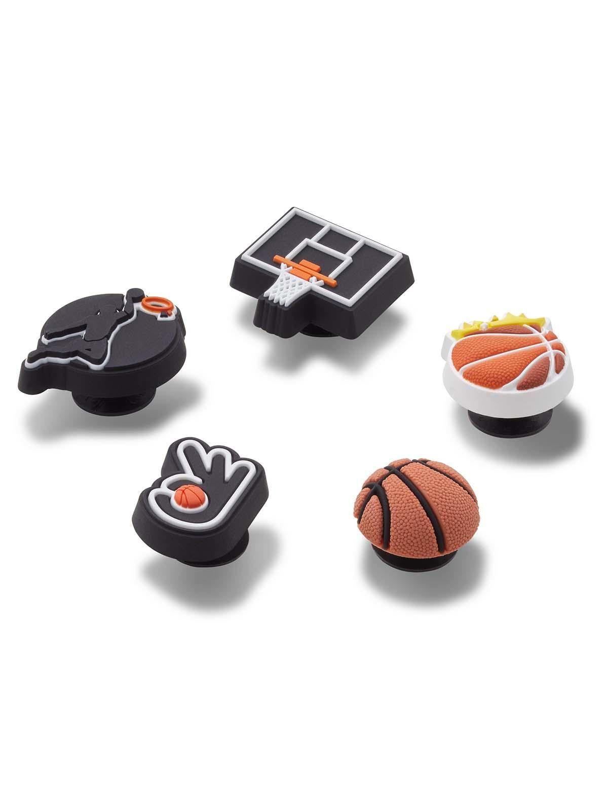 Jibbitz Basquetból Pack 5 Negro-2