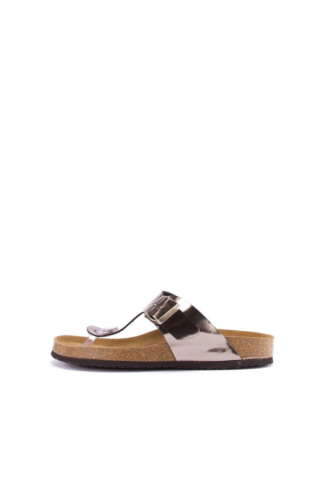 Sandalia  Denia Casual Bronce-0