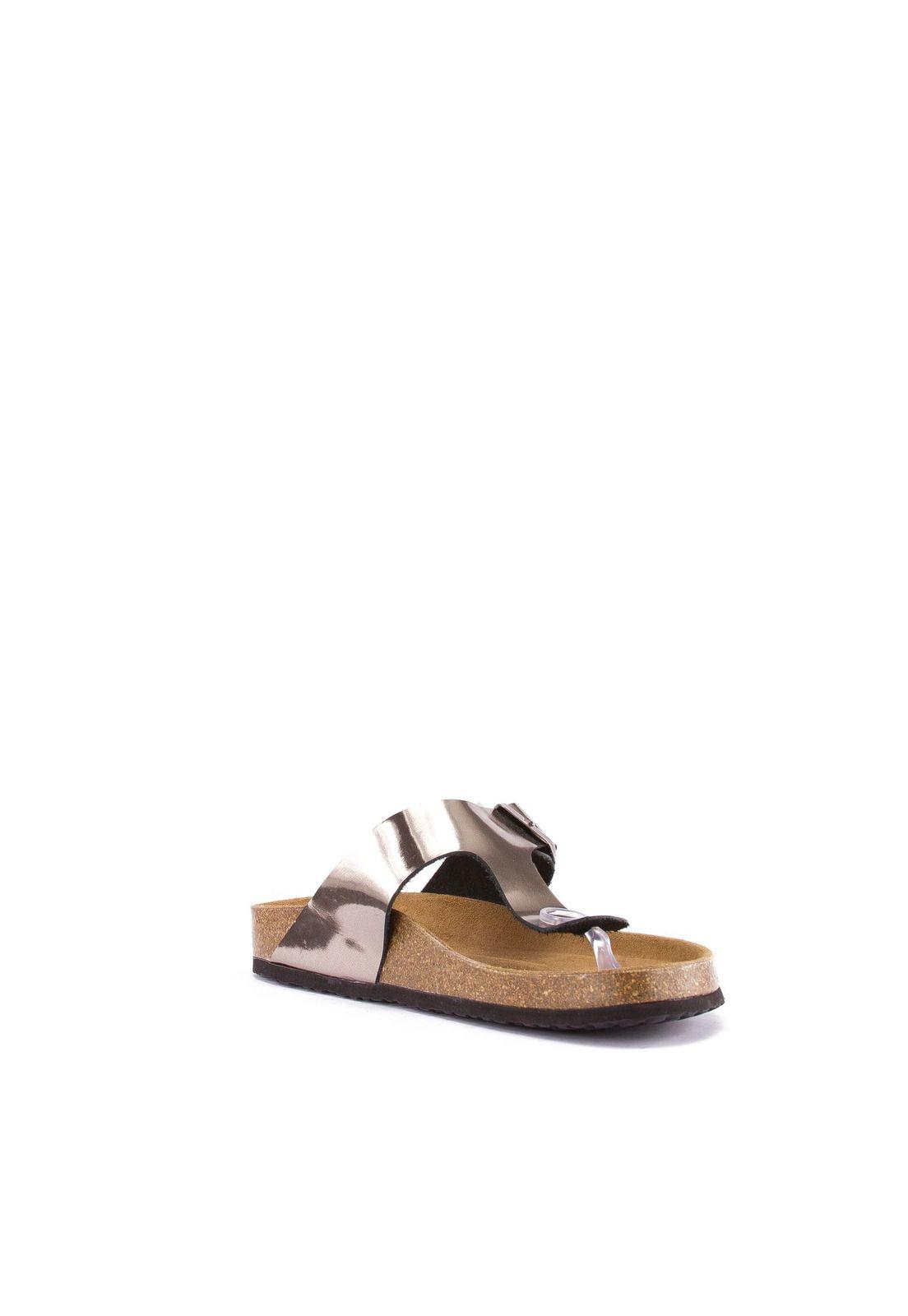 Sandalia  Denia Casual Bronce-3