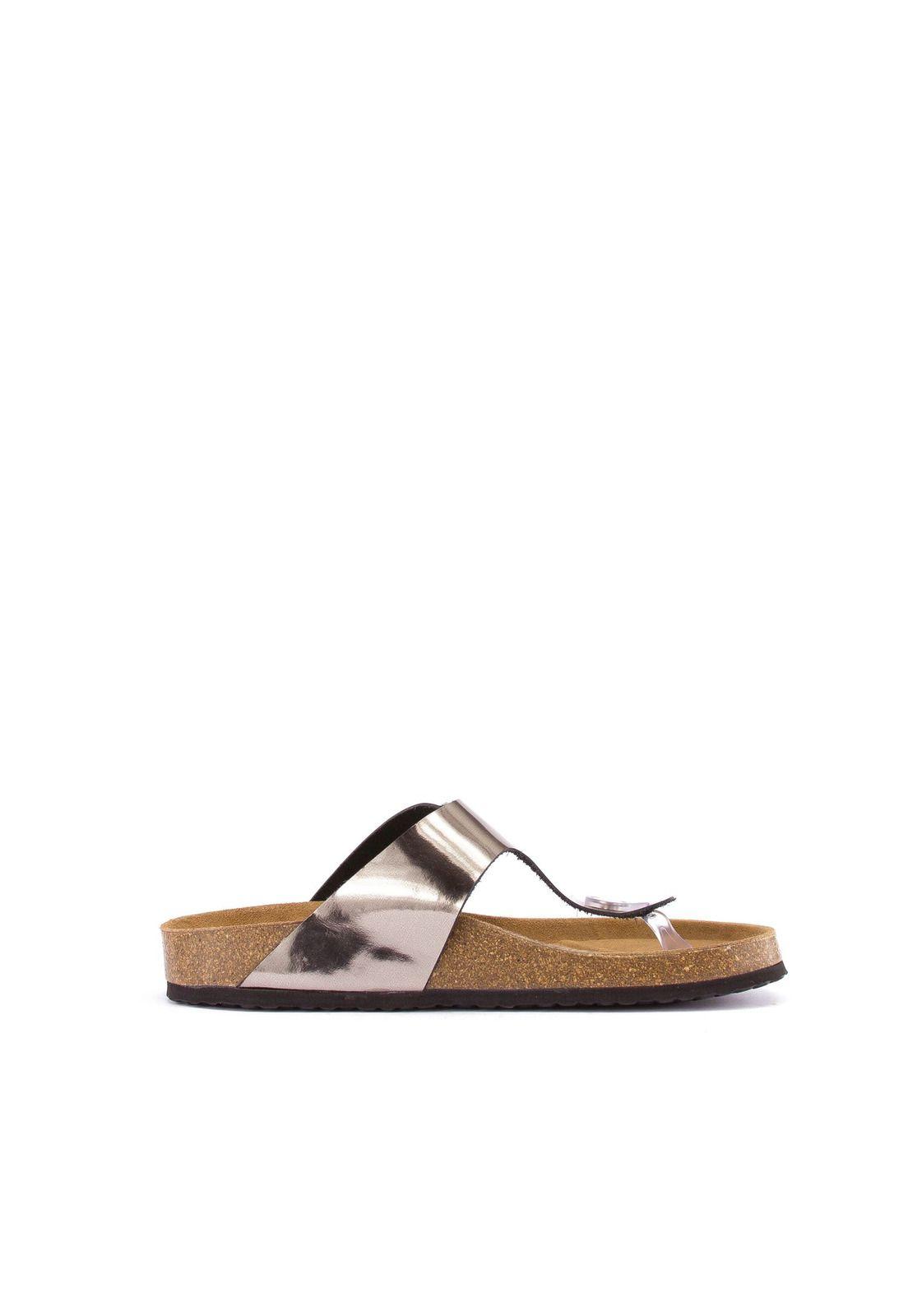 Sandalia  Denia Casual Bronce-4