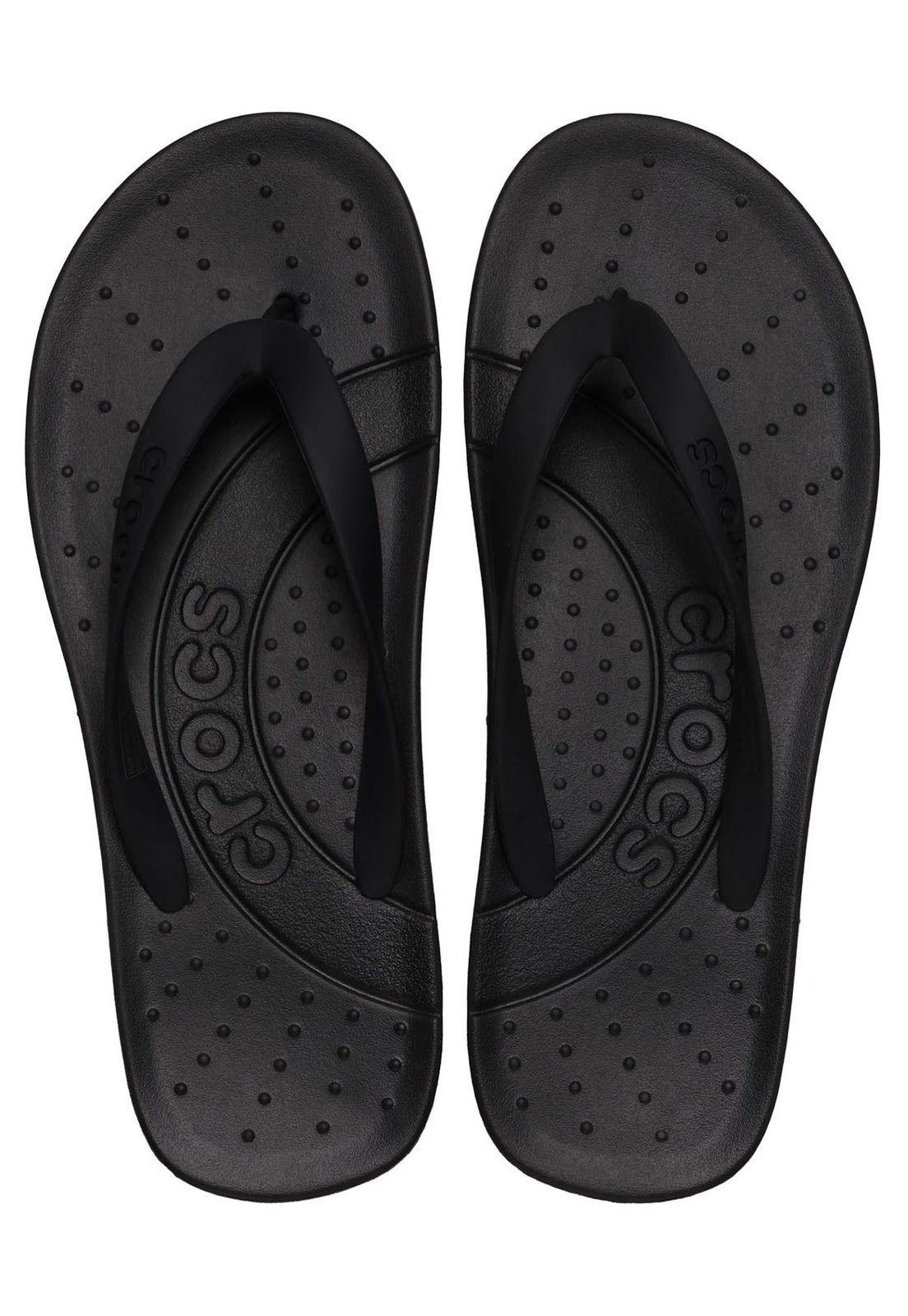 Sandalia Crocs Hombre Flip Negro-4