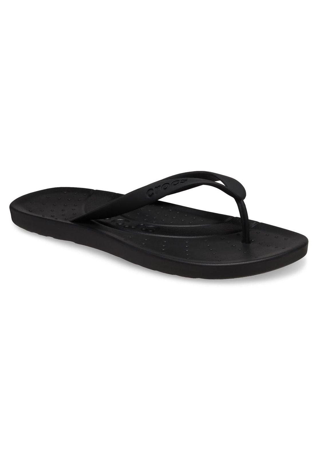 Sandalia Crocs Hombre Flip Negro-6
