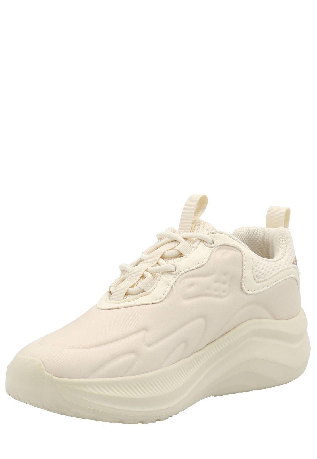 Zapatilla Barnet Mujer Beige-4