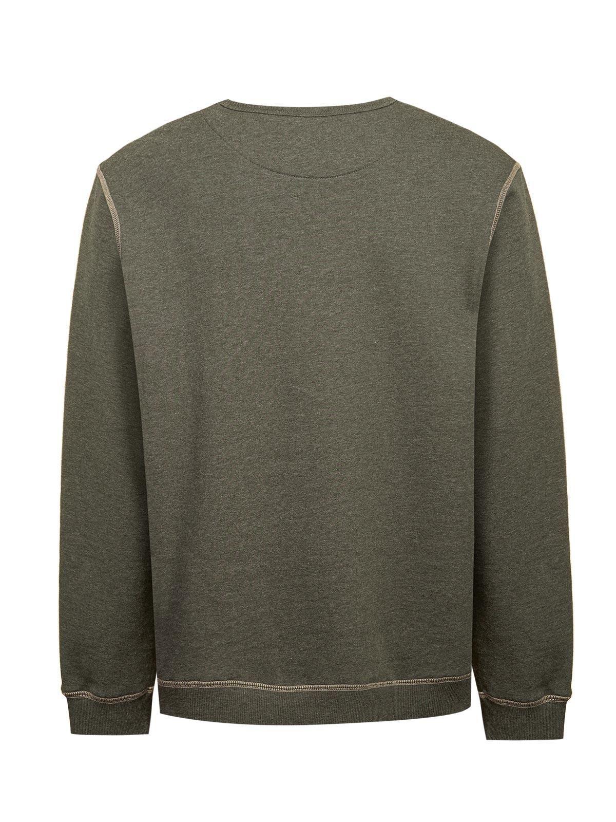 Polerón Algodón Orgánico Hombre Frateli Verde-1