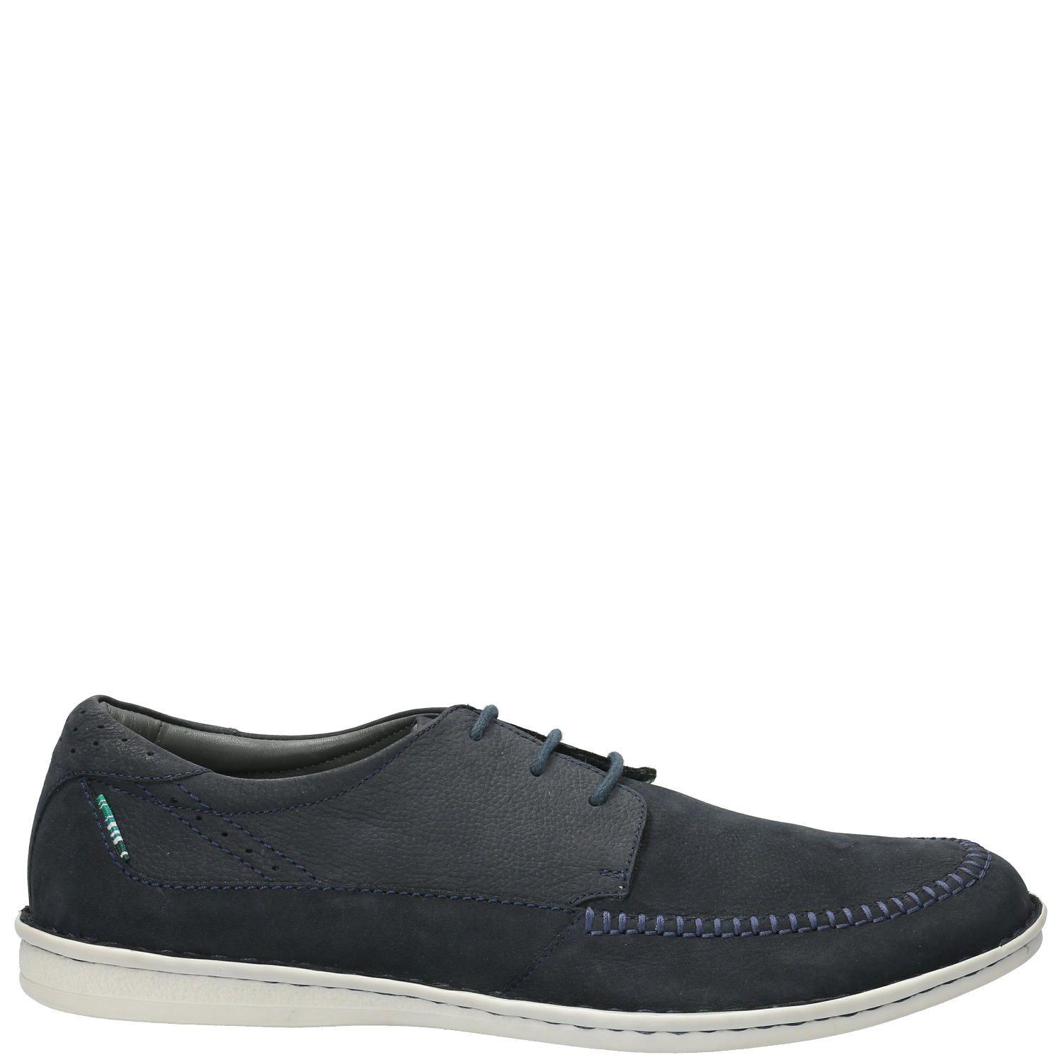 Zapato Cuero Hombre Combe Azul-0