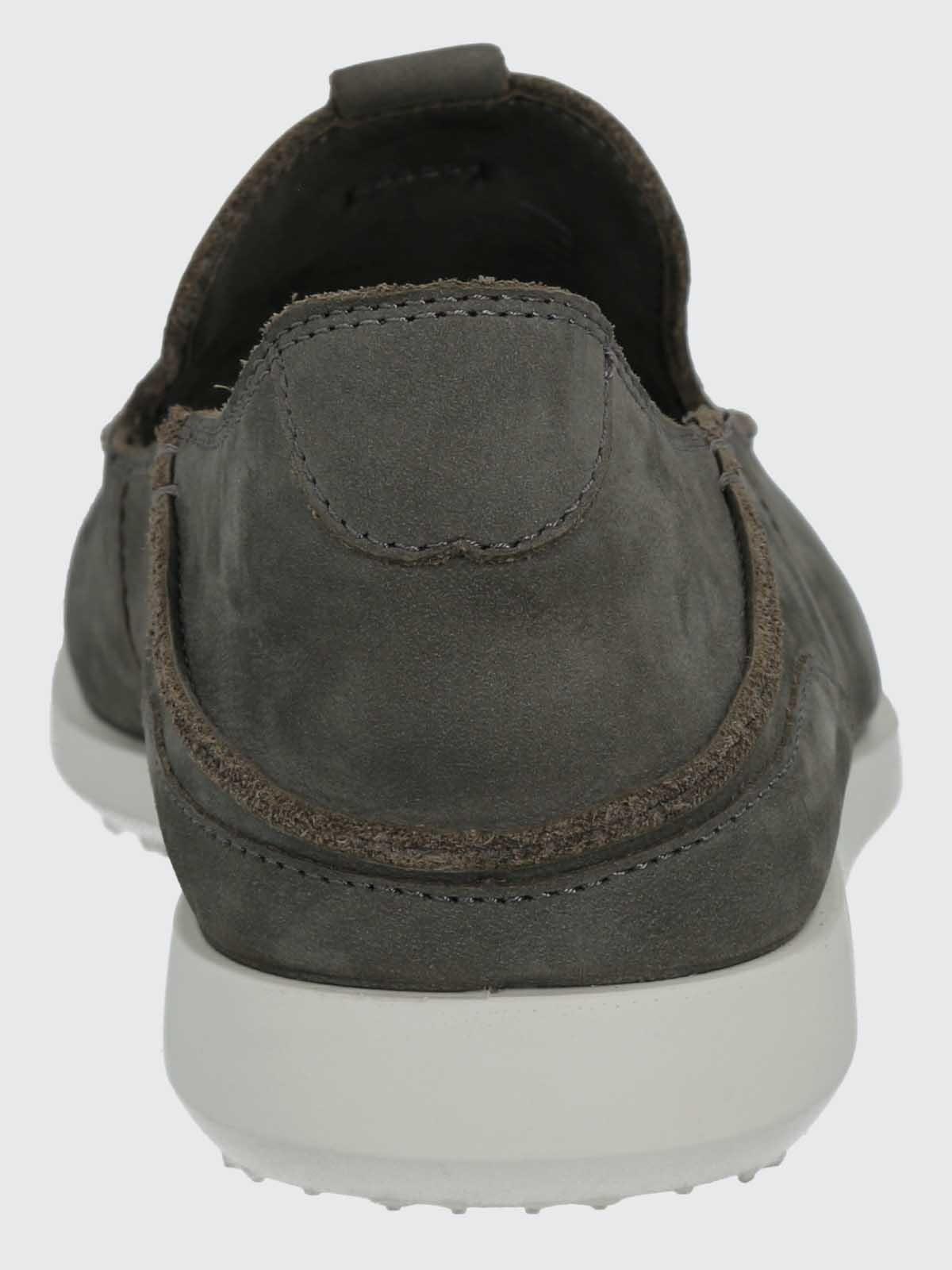 Mocasin Cuero Hombre Welsh Gris-6