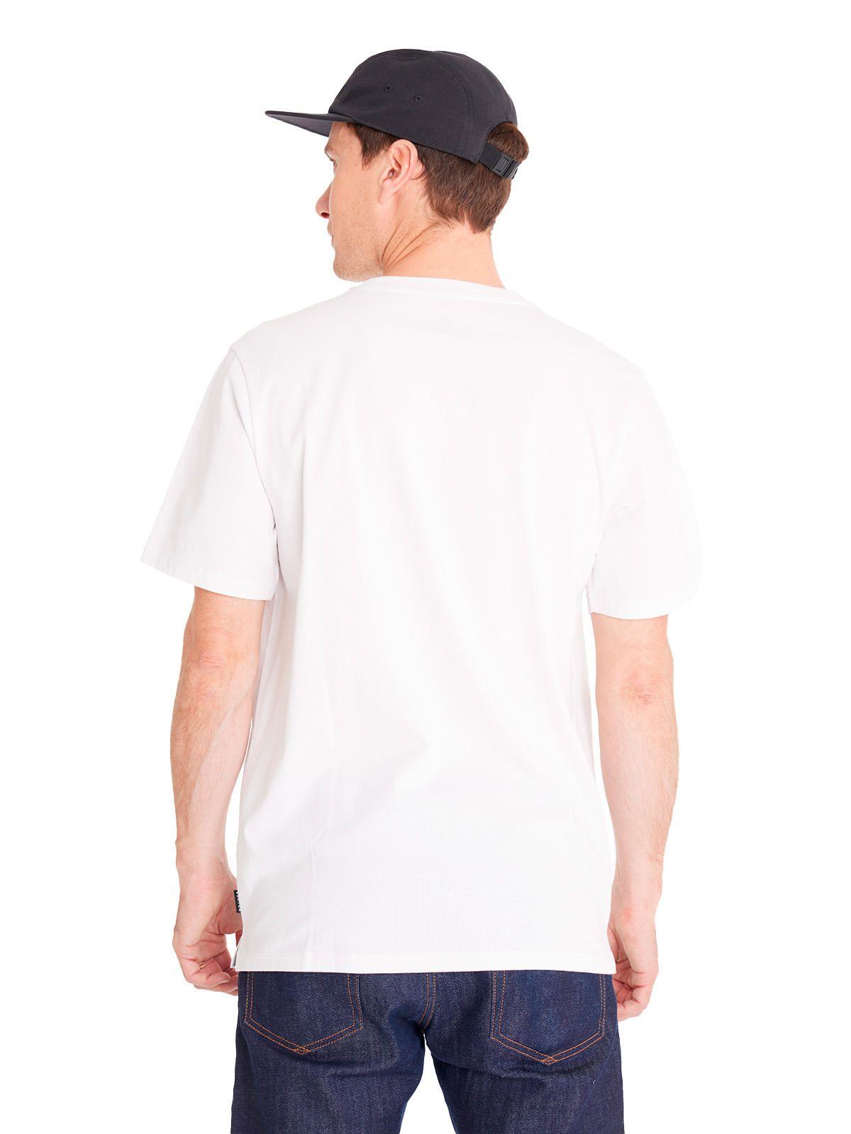 Polera manga corta Hombre Short Sl Blanco-4