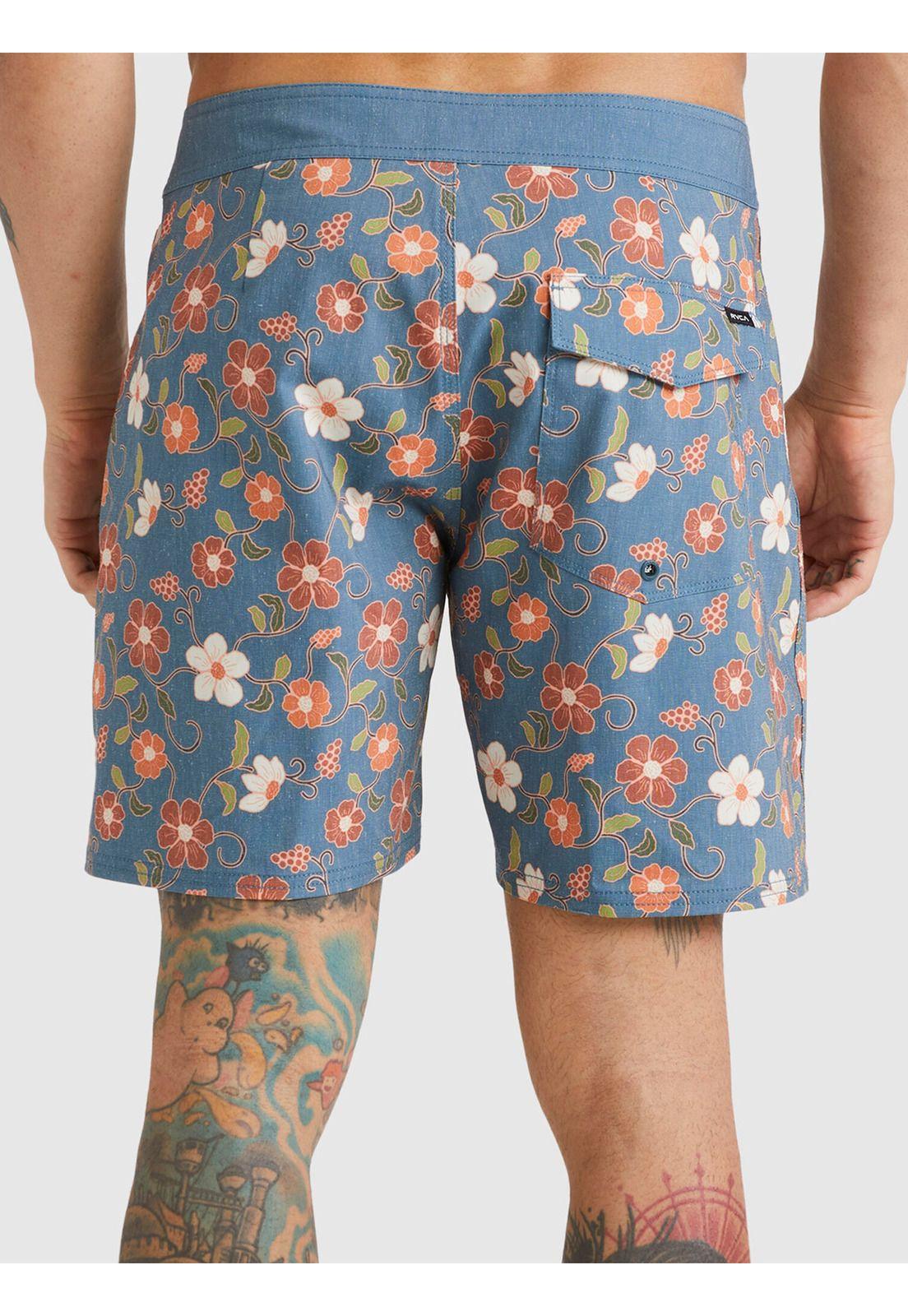 Traje de Baño Hombre Atlas Trunk Azul-2