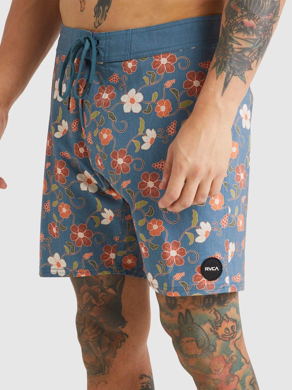 Traje de Baño Hombre Atlas Trunk Azul-1