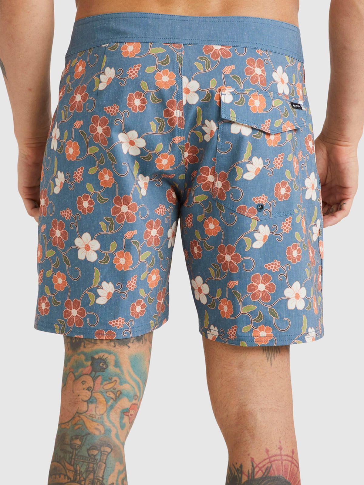 Traje de Baño Hombre Atlas Trunk Azul-2