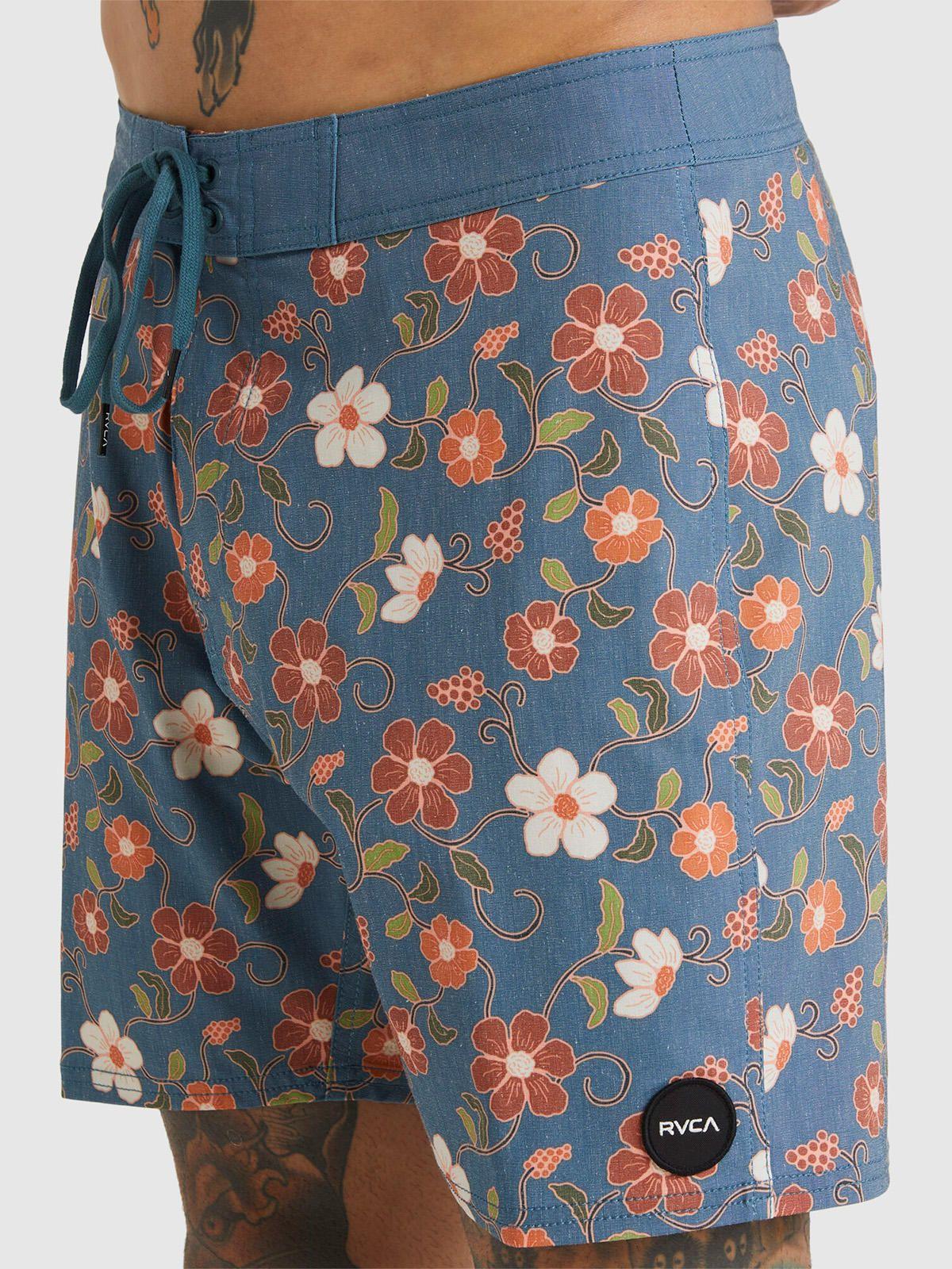 Traje de Baño Hombre Atlas Trunk Azul-3