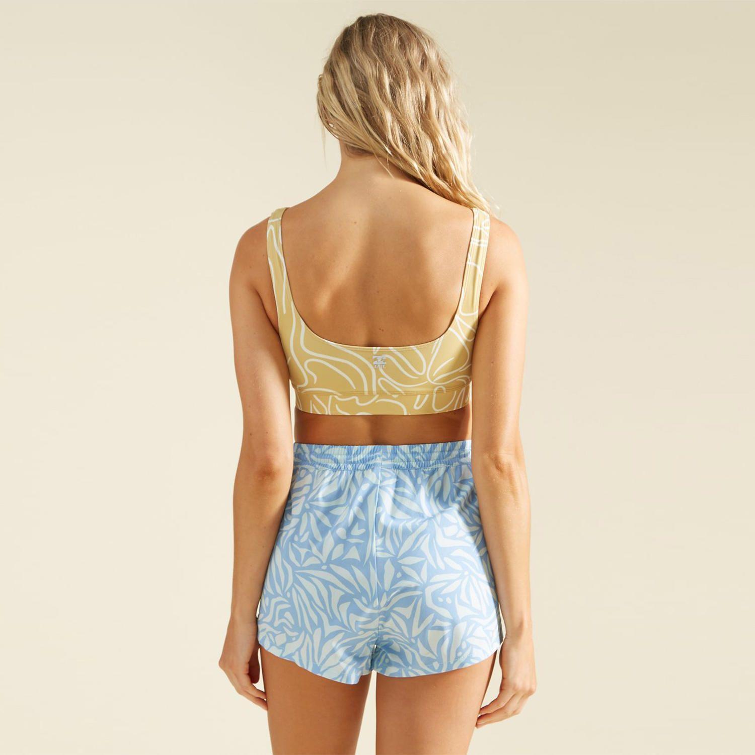Peto Mujer Summit Bra Tank Amarillo-1