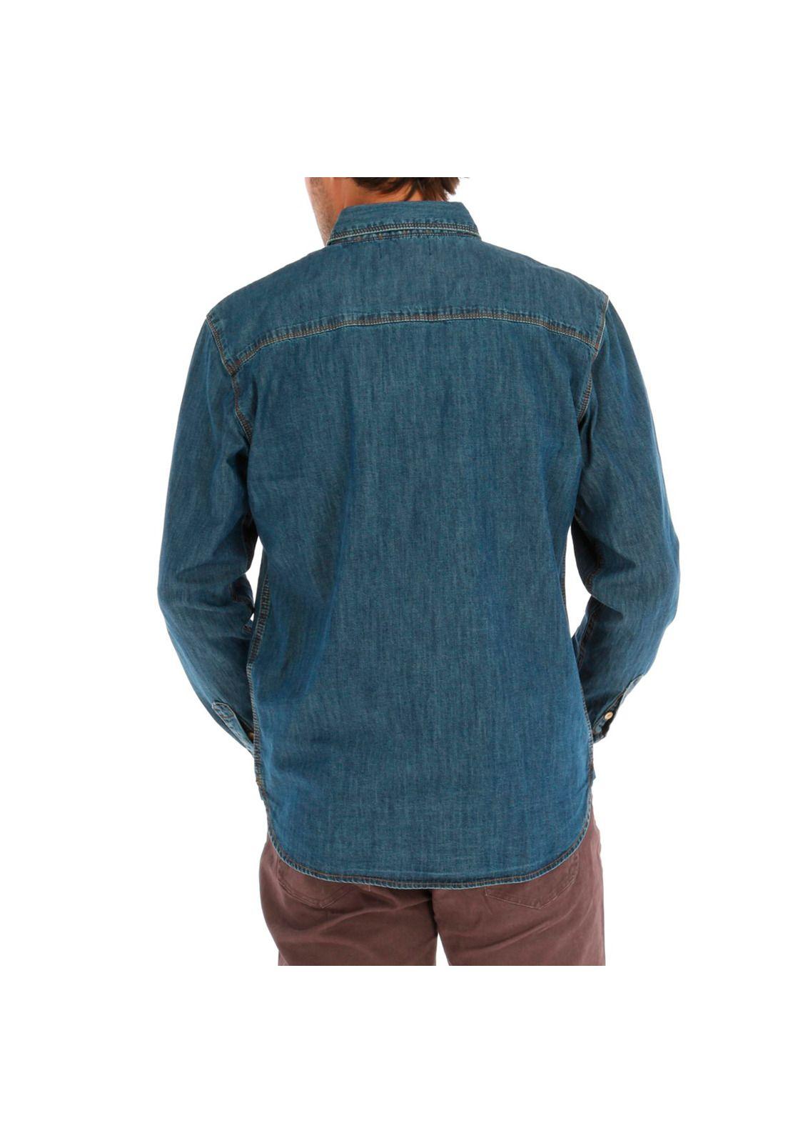 Camisa Denim Rockford Azul-1