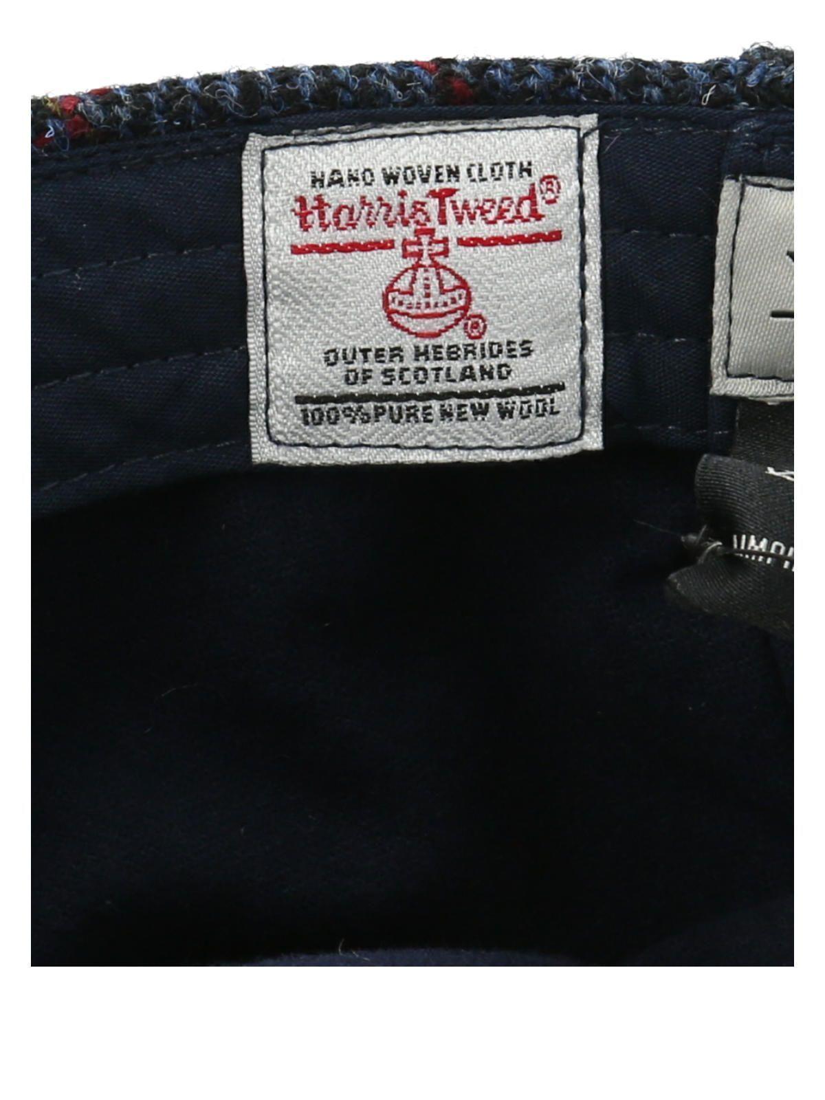 Boina Lana Hombre Rkf Harristweed II Marino-1