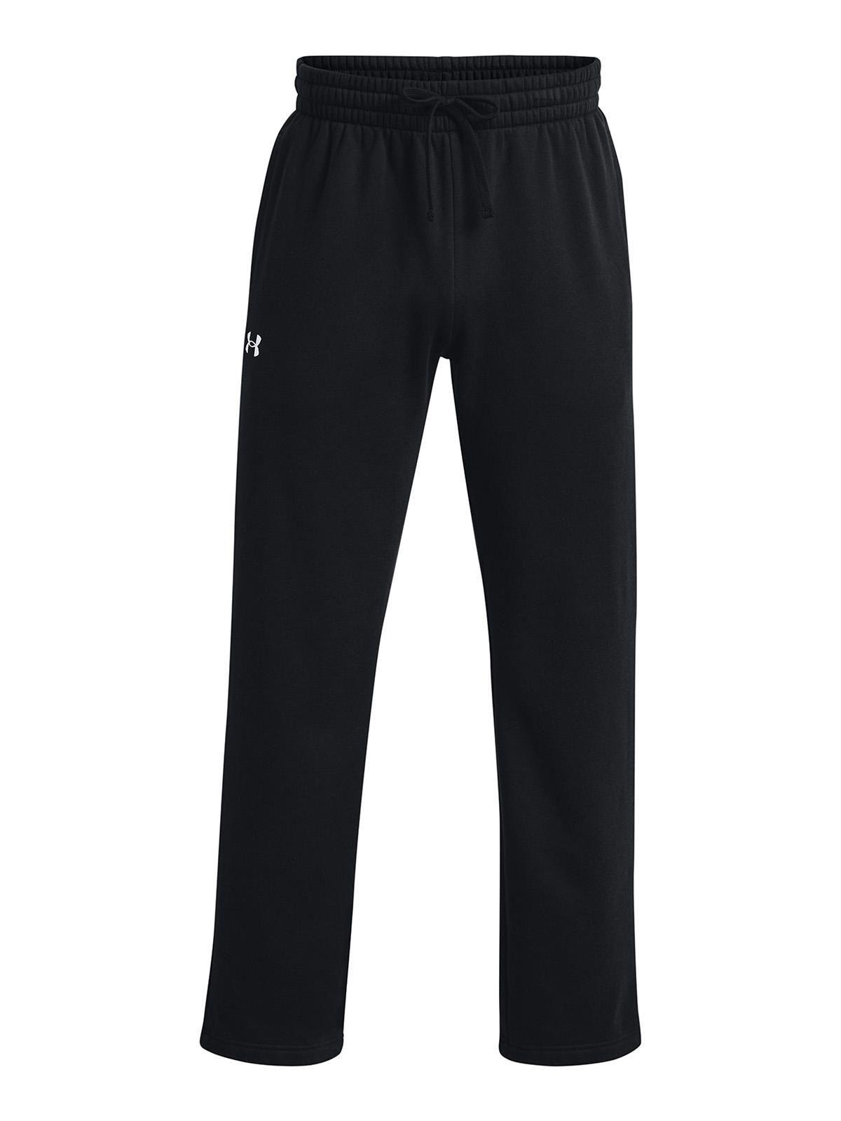 Pantalon Hombre Rival Fleece Negro-0