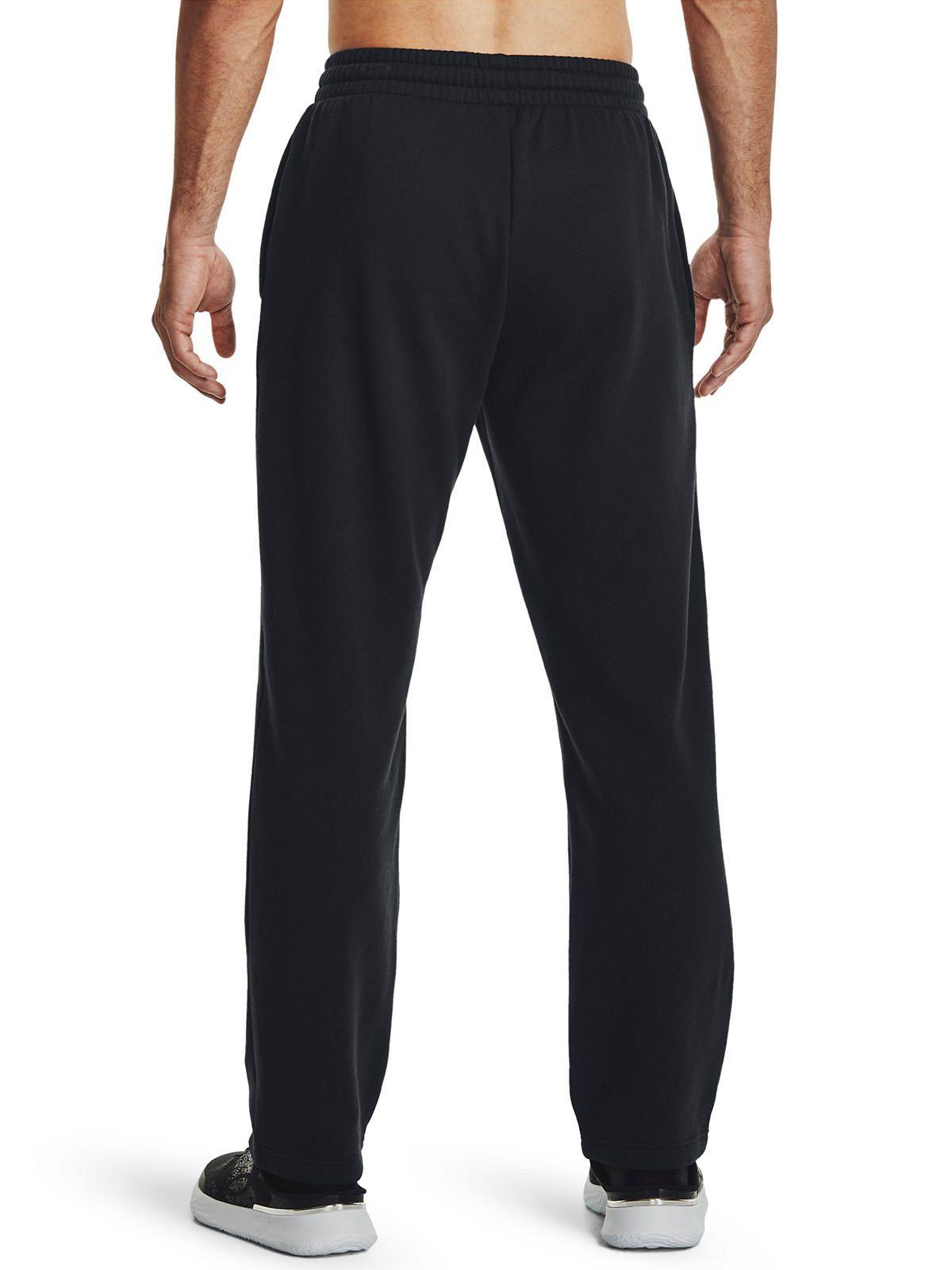 Pantalon Hombre Rival Fleece Negro-4