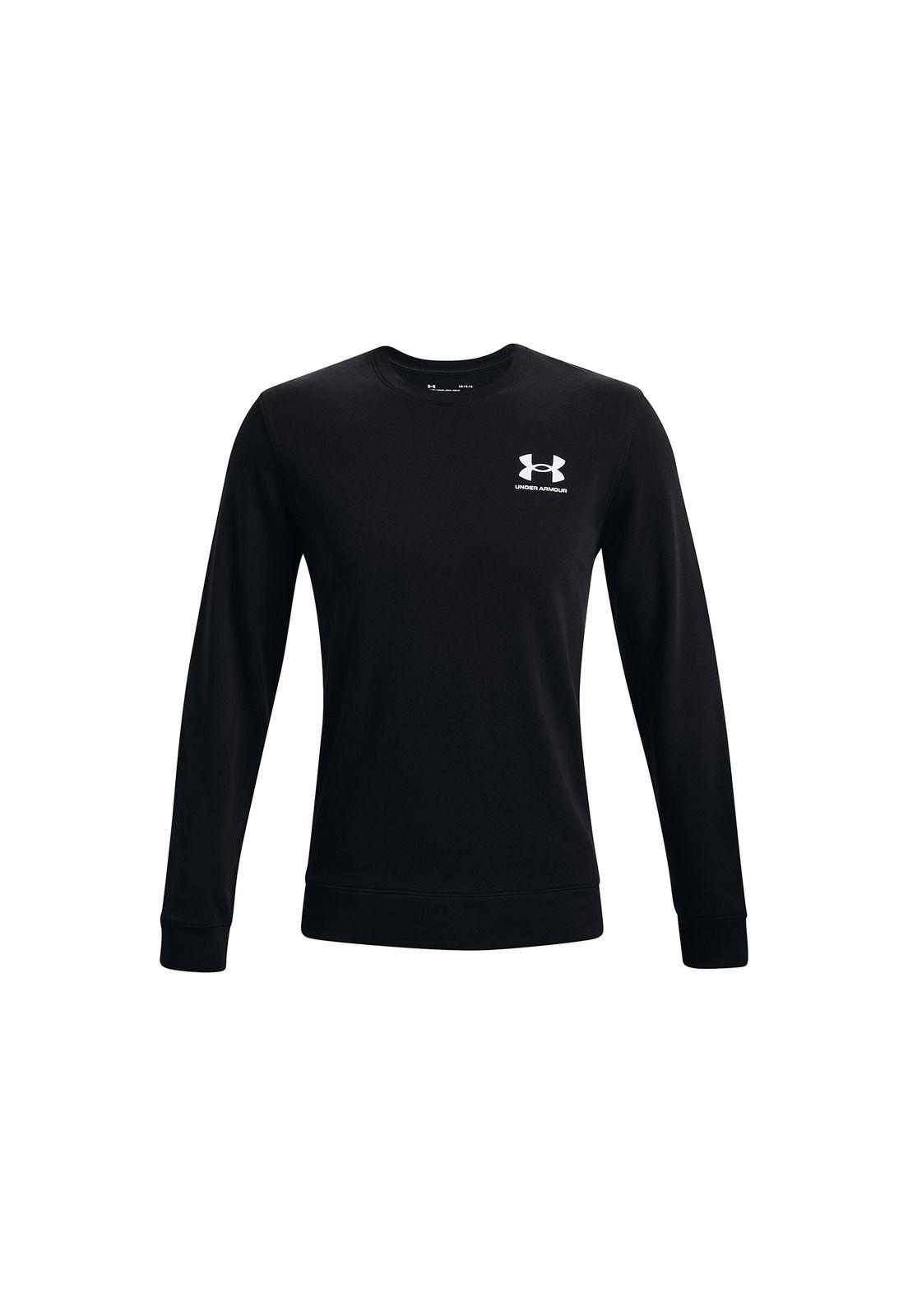 Polera sport rizo UA Rival hombre Negro-0