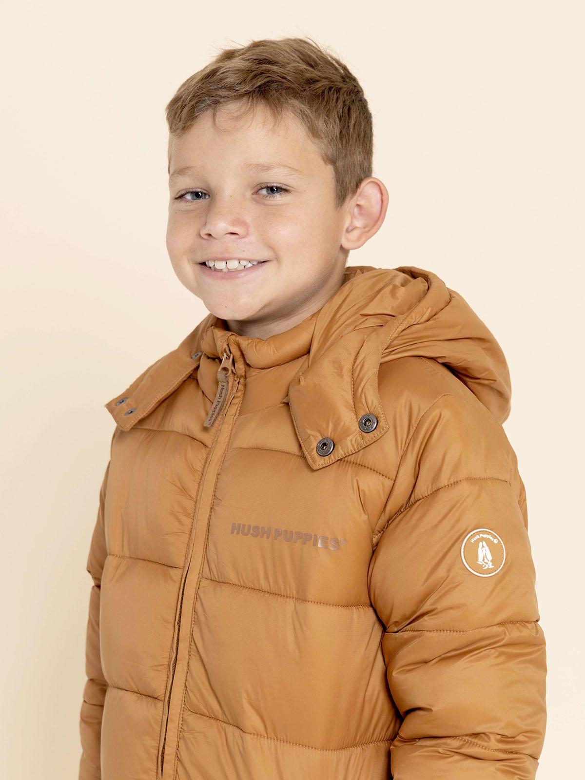 Parka Campo Niño Café-3