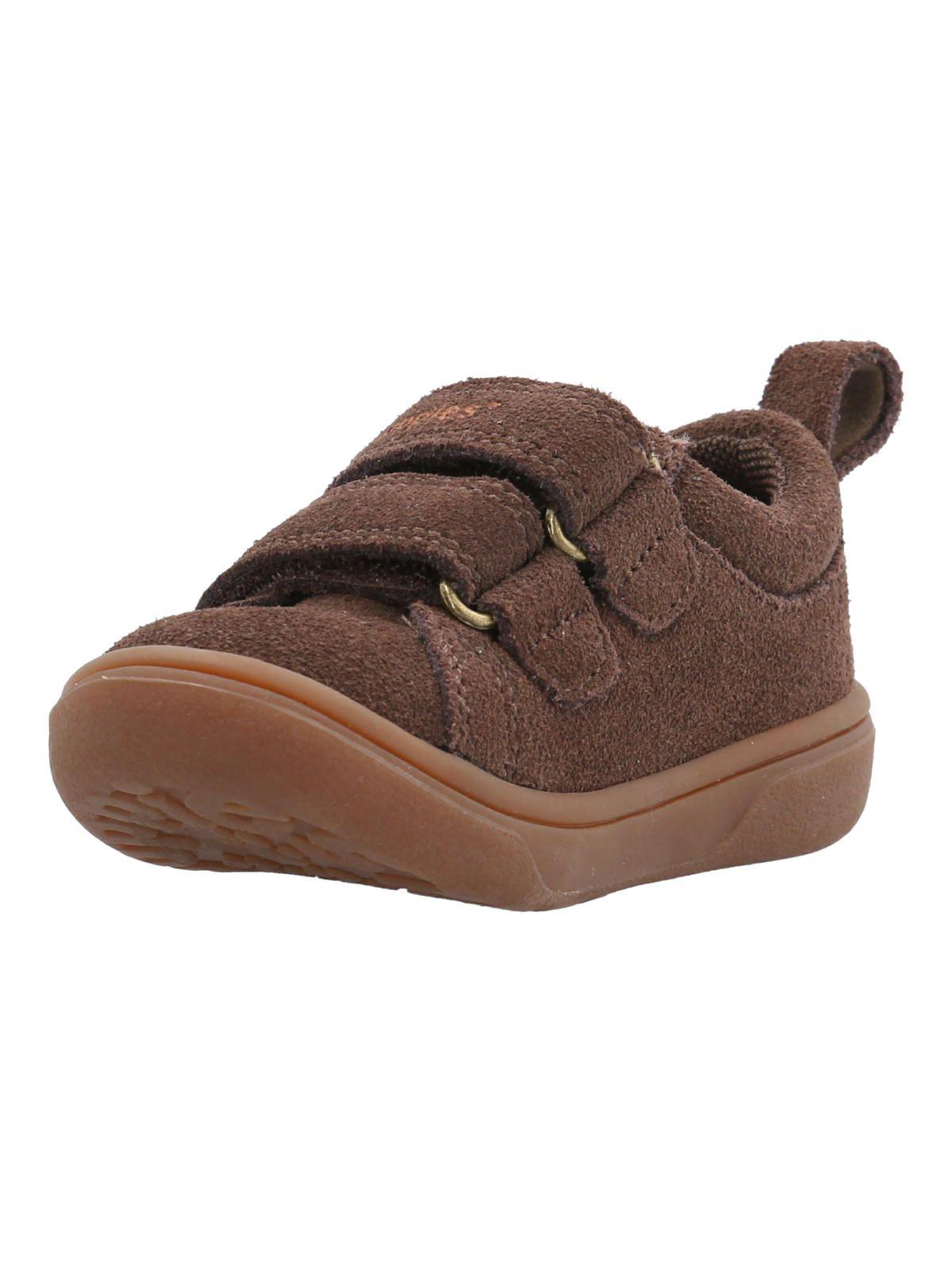 Zapatilla Cuero Hobart Niño Café-4