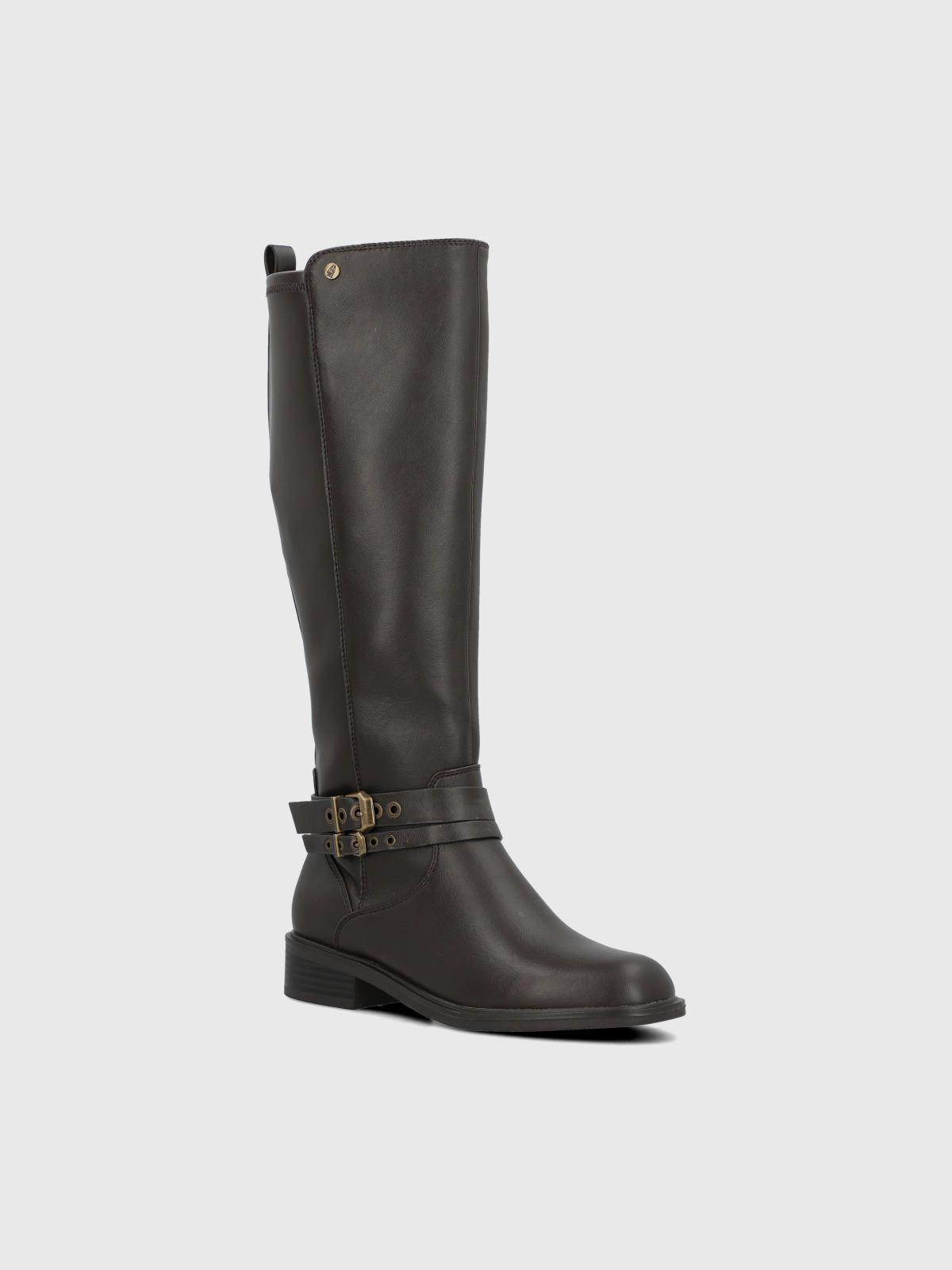 Bota Mujer Jurana Negro-0